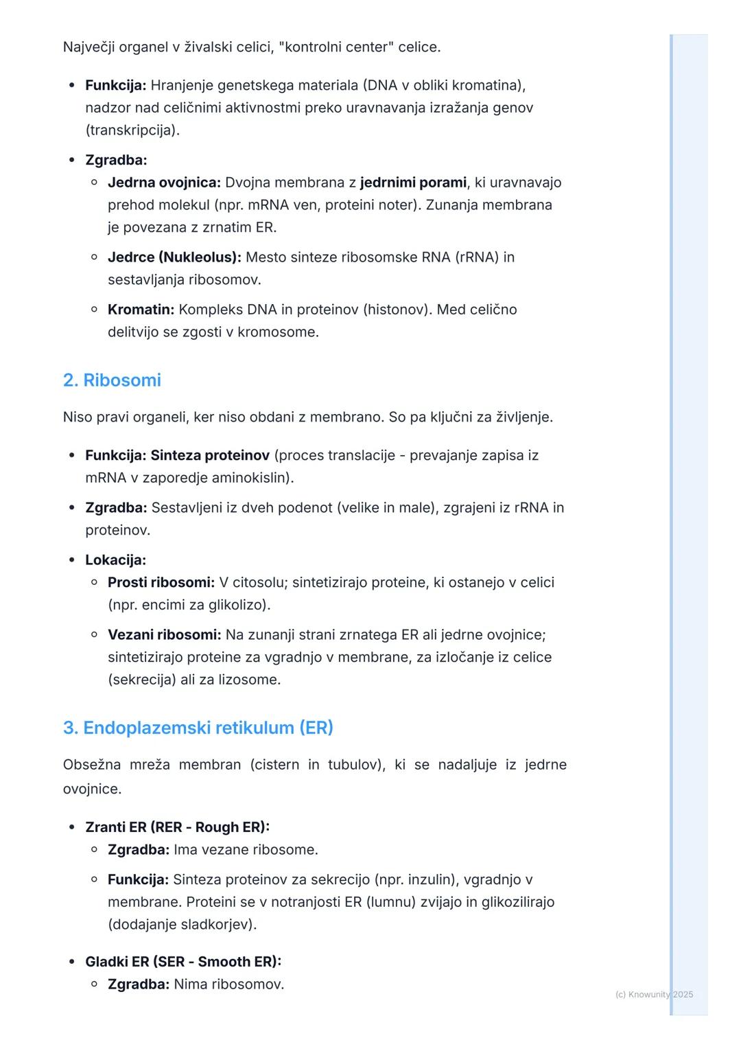 # Zgradba in funkcija celičnih
organelov

Pregled in uvod

Celica je osnovna gradbena in funkcionalna enota vseh živih bitij. Znotraj
celice