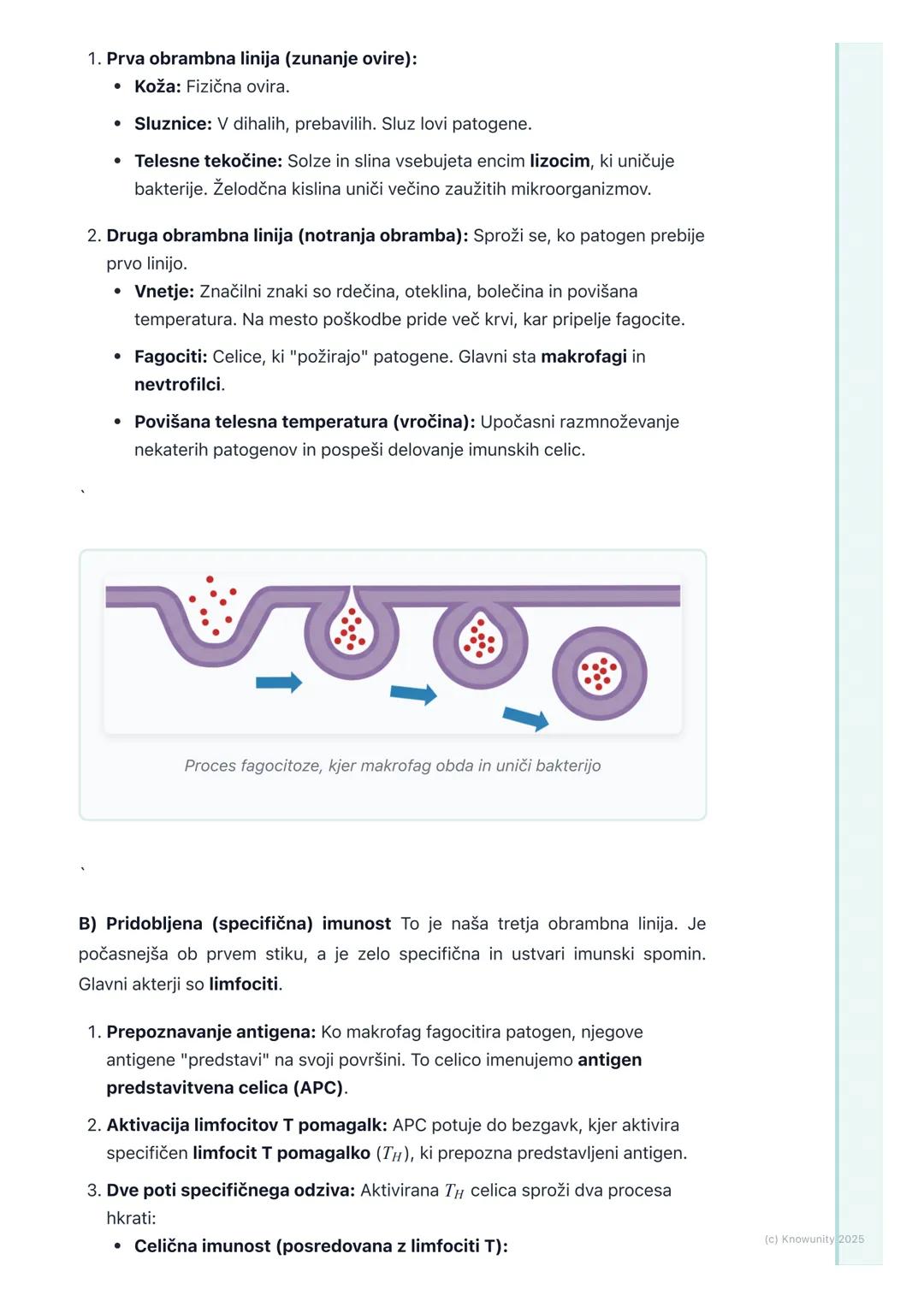 # Bolezni in imunost

Uvod v bolezni in imunost

Bolezni so stanja, ki motijo normalno delovanje telesa, njegovih organov ali
sistemov. Naše
