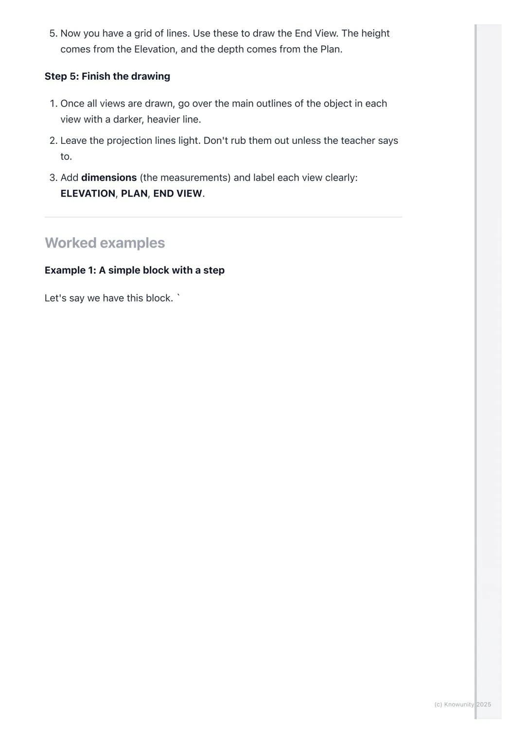 # Orthographic Projection

What is orthographic projection?

Orthographic projection is a way to draw a 3D object in 2D. We draw it from
dif