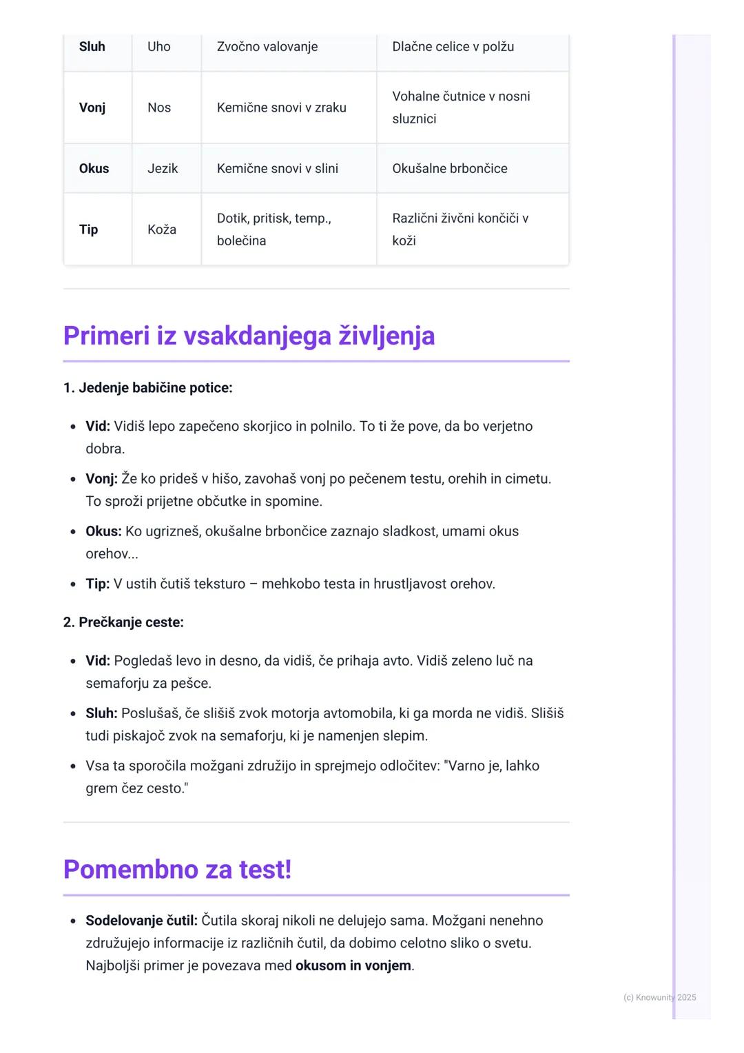 # Čutila

Uvod v čutila

Čutila so naš stik s svetom. Z njimi zaznavamo vse, kar se dogaja okoli nas in v
našem telesu. Brez njih ne bi vede