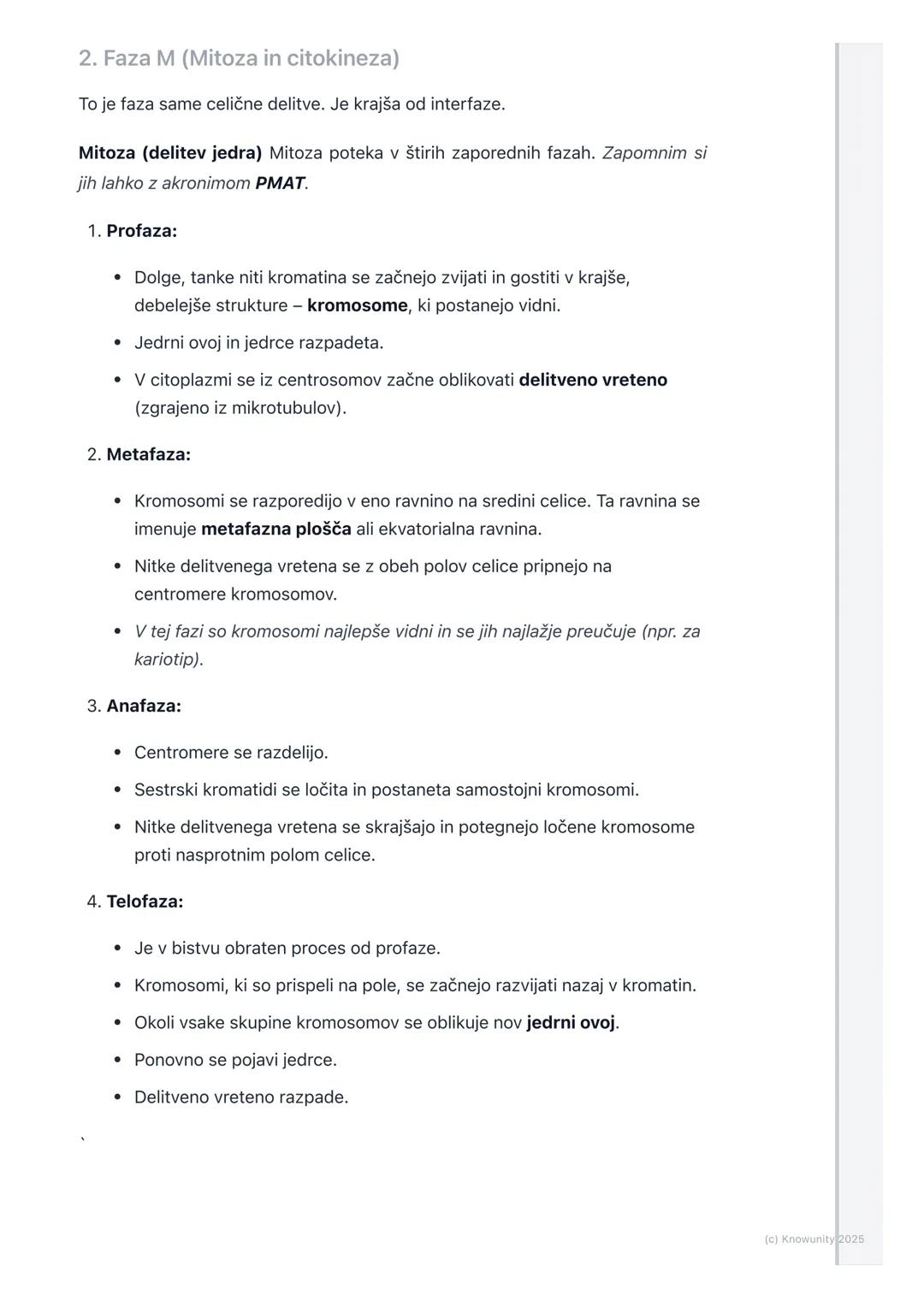 # Celični cikel in delitev celic

## Celični cikel in delitev celic

Celični cikel je življenjski krog celice, od njenega nastanka z delitvi