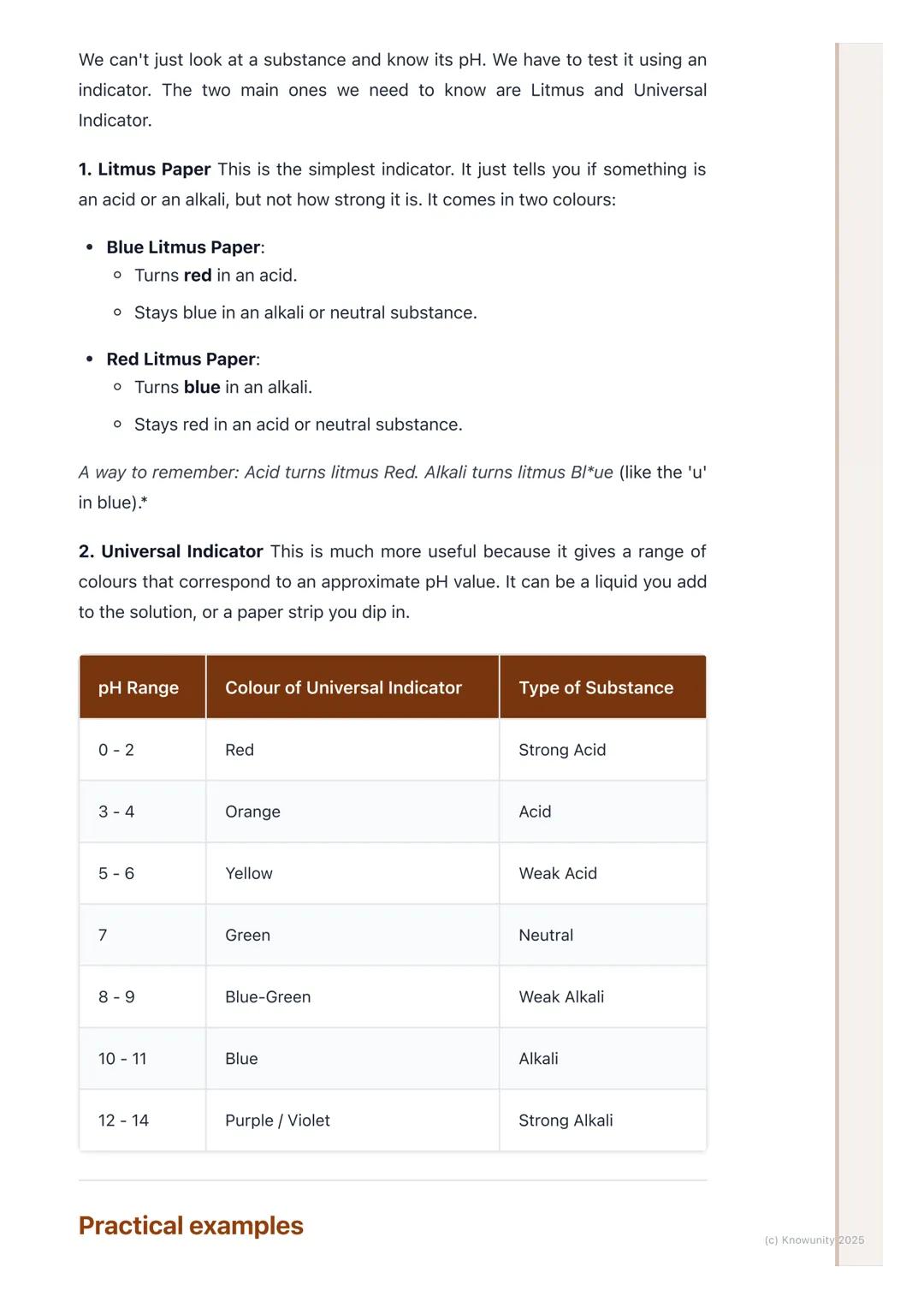 # The pH Scale

What is the pH scale?

The pH scale is a way to measure how acidic or alkaline a substance is. It's a
numerical scale that g