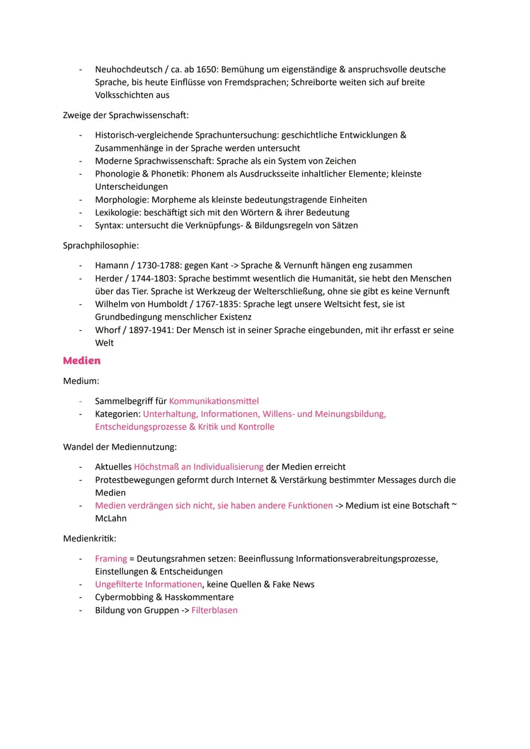 # Grundwissen Materialgestütztes
# Informieren

Kommunikation & Sprache

Kommunikation:

- Prozess der Übertragung von Nachrichten zwischen 