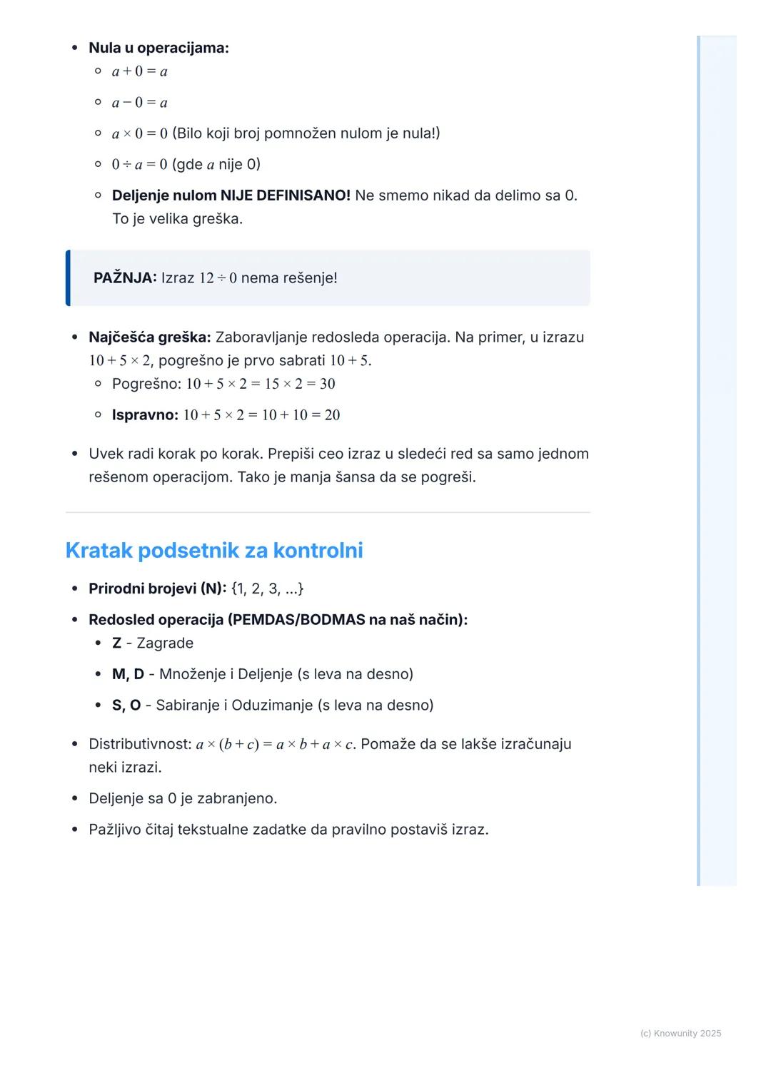 # Prirodni brojevi - ponavljanje

## Ponavljanje gradiva o prirodnim brojevima

Ovo je ponavljanje osnovnih stvari o prirodnim brojevima koj