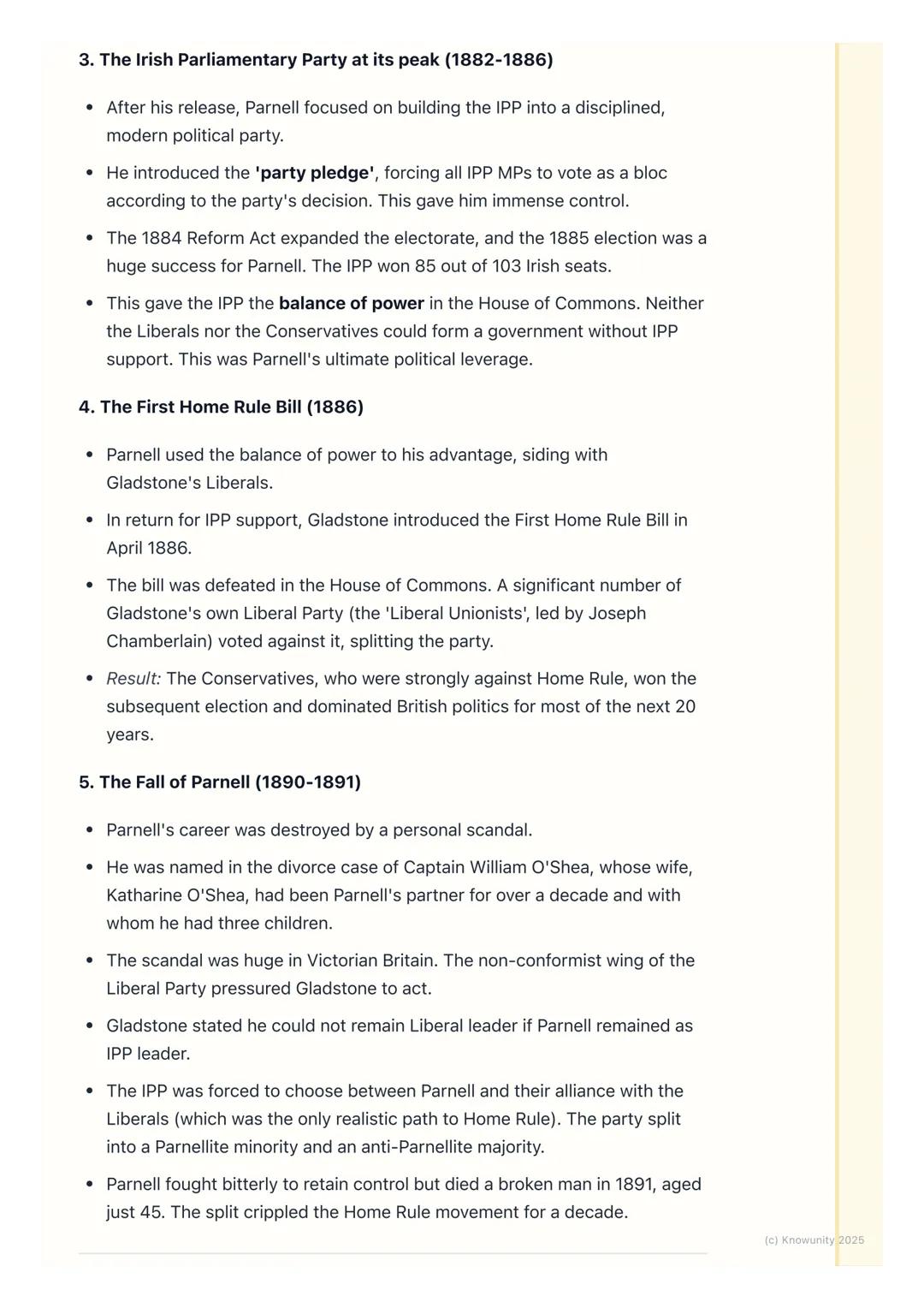 # Parnell and the Home Rule
Movement

Introduction to Parnell and Home Rule

The campaign for Home Rule was the central political movement i