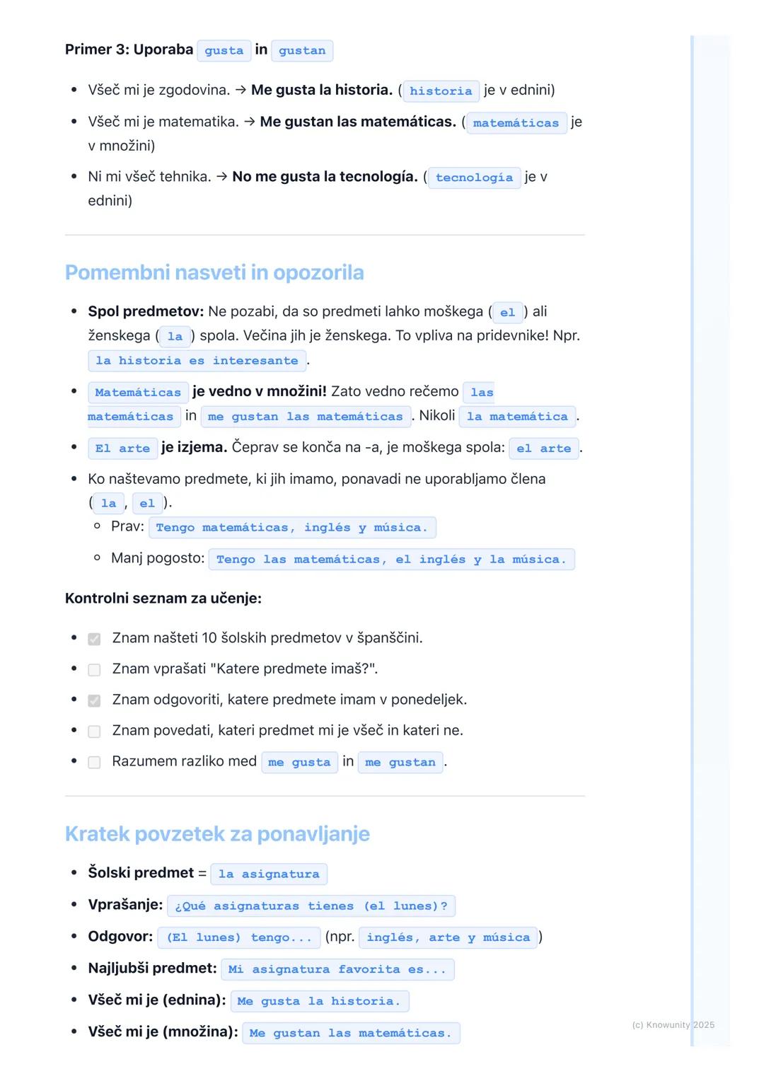 # Šolski predmeti

Uvod v šolske predmete

To poglavje je o šolskih predmetih v španščini. Naučili se bomo, kako se
imenujejo naši predmeti,