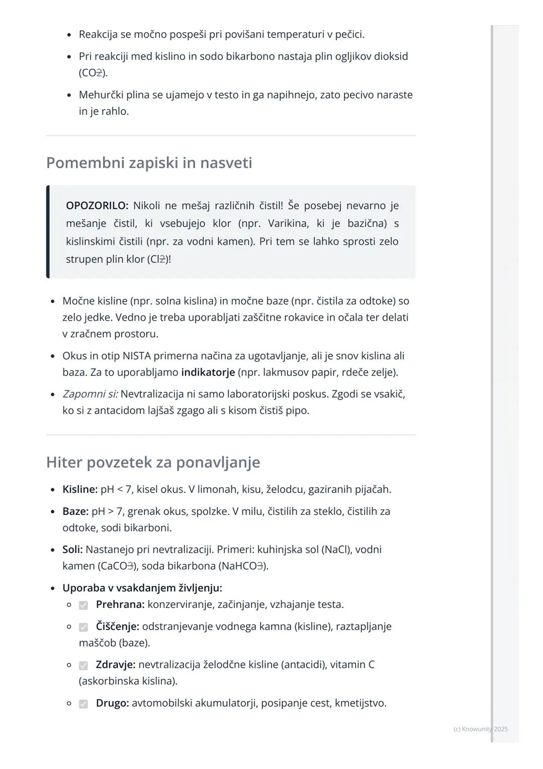 # Pomen kislin, baz in soli v
vsakdanjem življenju

Uvod v pomen kislin, baz in soli

Kisline, baze in soli niso samo snovi, ki jih najdemo 