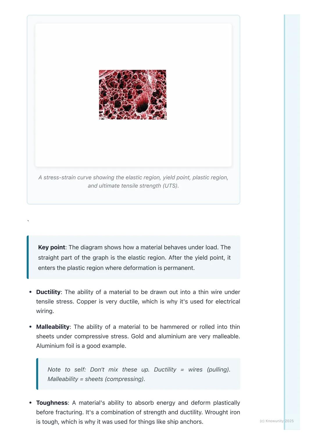 # Properties of Materials

An introduction to material properties

Choosing the right material for a job is one of the most important things