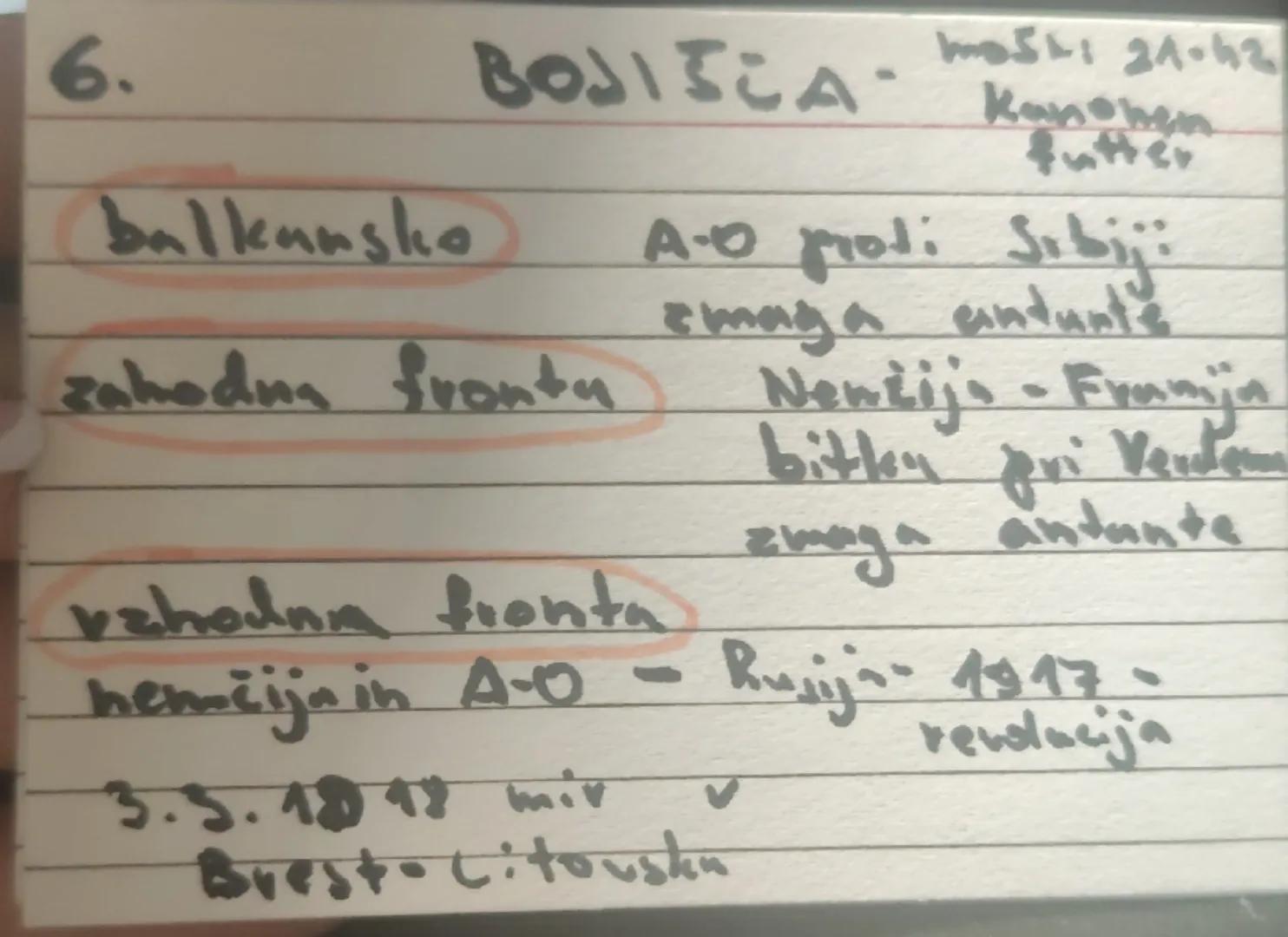 4.
1. SVETOUNA
VOJNA
*   1914-1918 "velika vojna"
    (sedein ali pozicijska)
*   najmanj 20 miljonov örter
    (predvsem vojaških)
*   cent