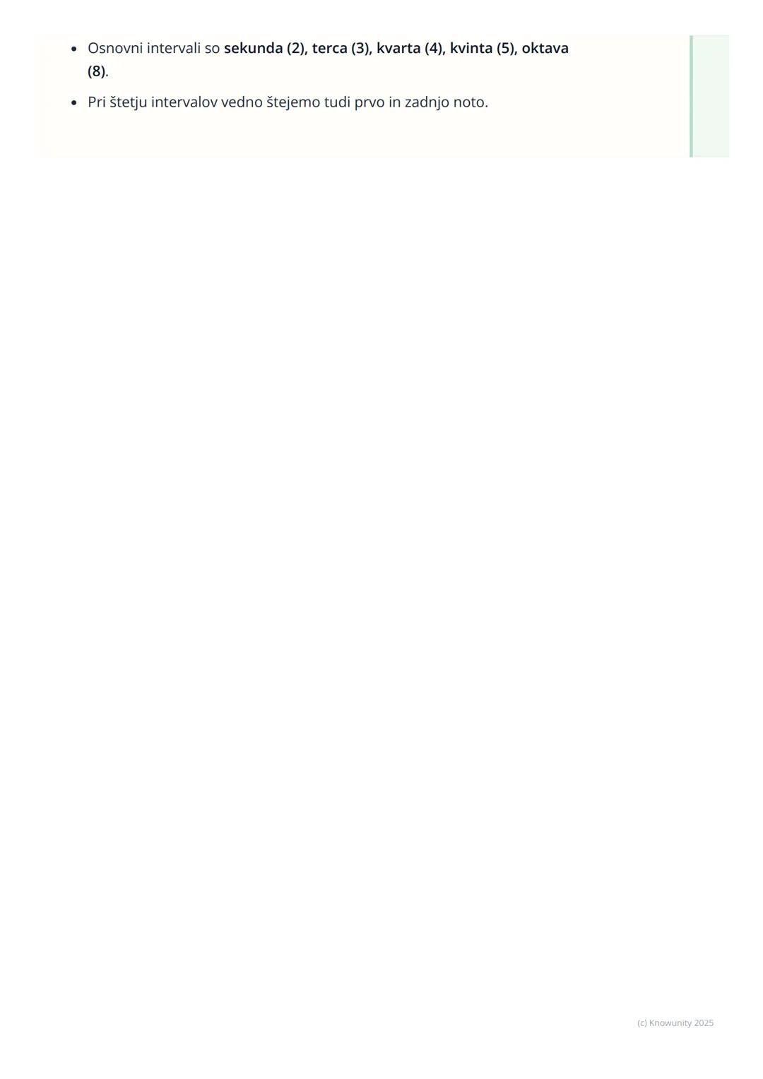# Lestvice in intervali

Kaj so lestvice in intervali

To so osnovni gradniki glasbe, kot črke v abecedi. Lestvice so kot urejene
skupine no