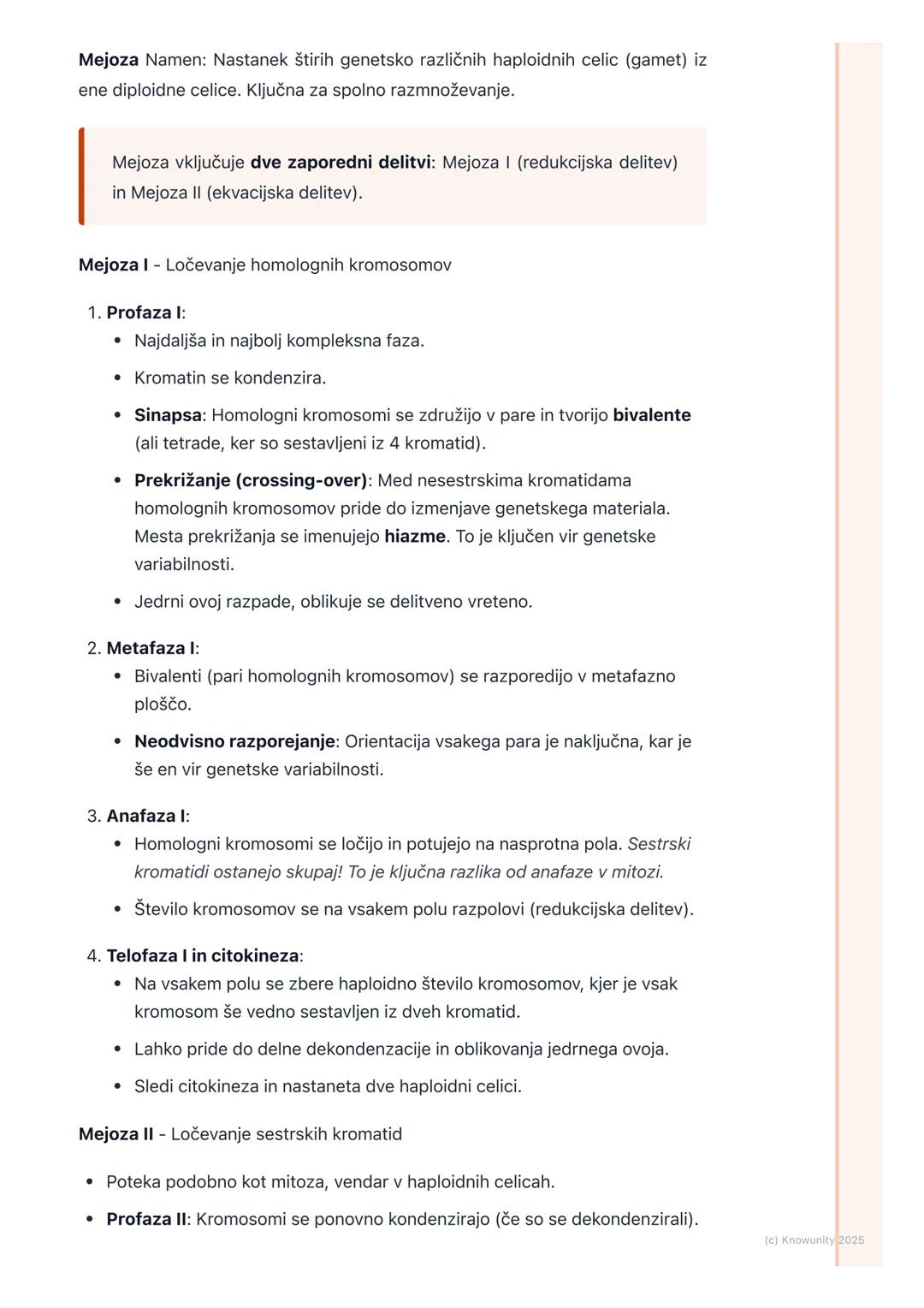 # Celični cikel in delitev celic

Pregled celičnega cikla

Celični cikel je urejen niz dogodkov, ki vodijo v rast celice in njeno delitev na