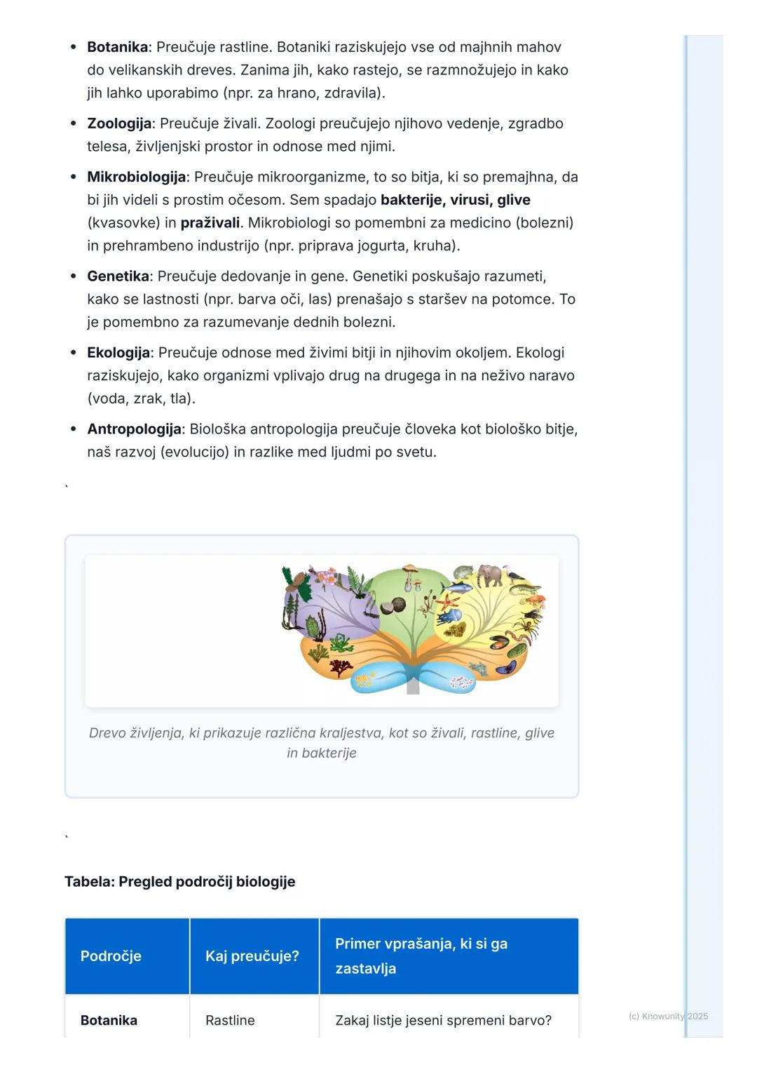 # Kaj je biologija?

Kaj je biologija?

Biologija je naravoslovna veda, ki preučuje življenje in živa bitja. Beseda
izvira iz grščine: bios 