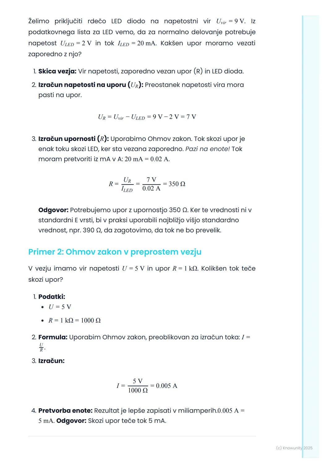 # Osnovne elektronske
komponente

Uvod v osnovne elektronske komponente

Elektronske komponente so osnovni gradniki vseh elektronskih naprav