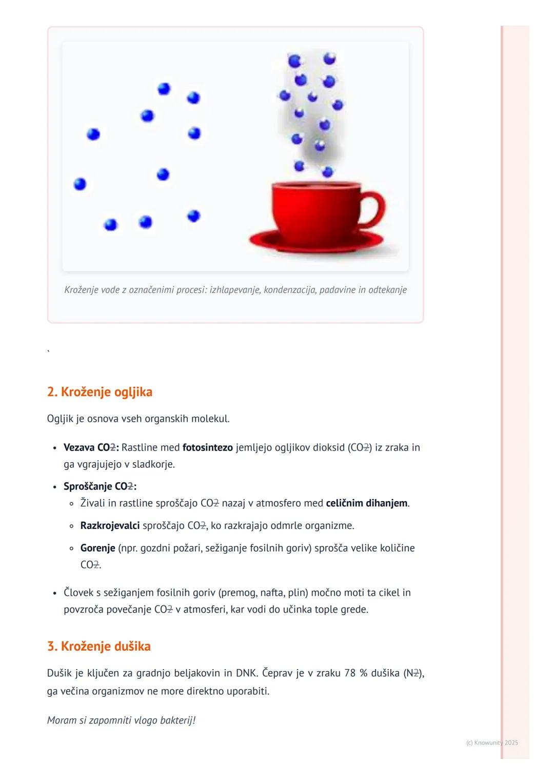 # Kroženje snovi in pretok energije

## Uvod v kroženje snovi in pretok energije

Vsak ekosistem, pa naj bo to gozd, jezero ali travnik, za 