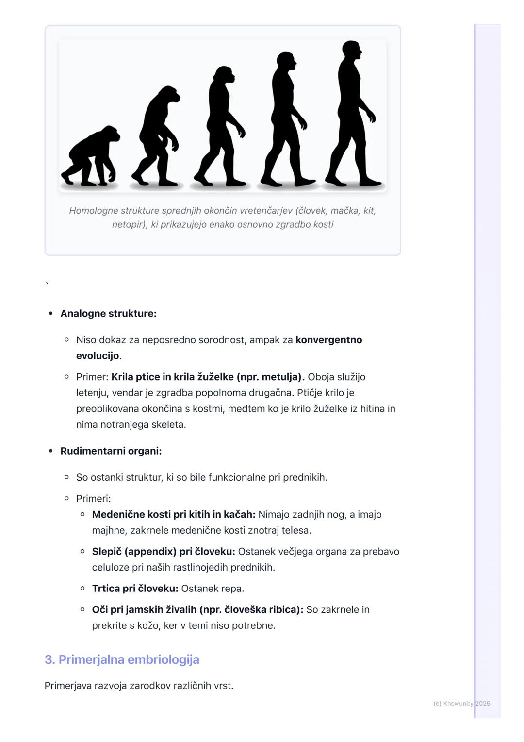 # Dokazi za evolucijo

Uvod v dokaze za evolucijo

Evolucija je osrednja teorija v biologiji, ki pojasnjuje razvoj in raznolikost
življenja 