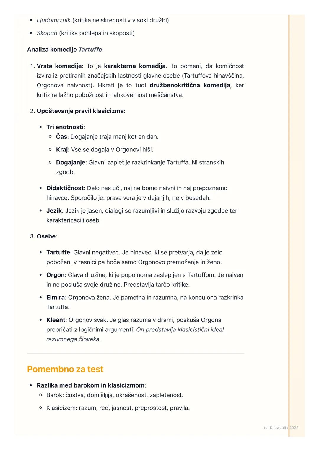 # Klasicistična književnost

Uvod v klasicizem

Klasicizem je umetnostna smer, ki se je razvila v Franciji v 17. stoletju, v času
vladavine 