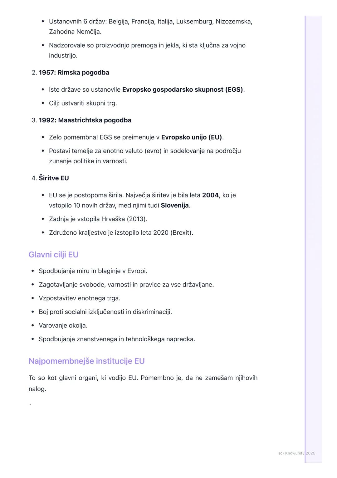 # Evropska unija

Kaj je Evropska unija?

Evropska unija (krajše EU) je gospodarska in politična zveza 27 evropskih
držav. Deluje kot en vel