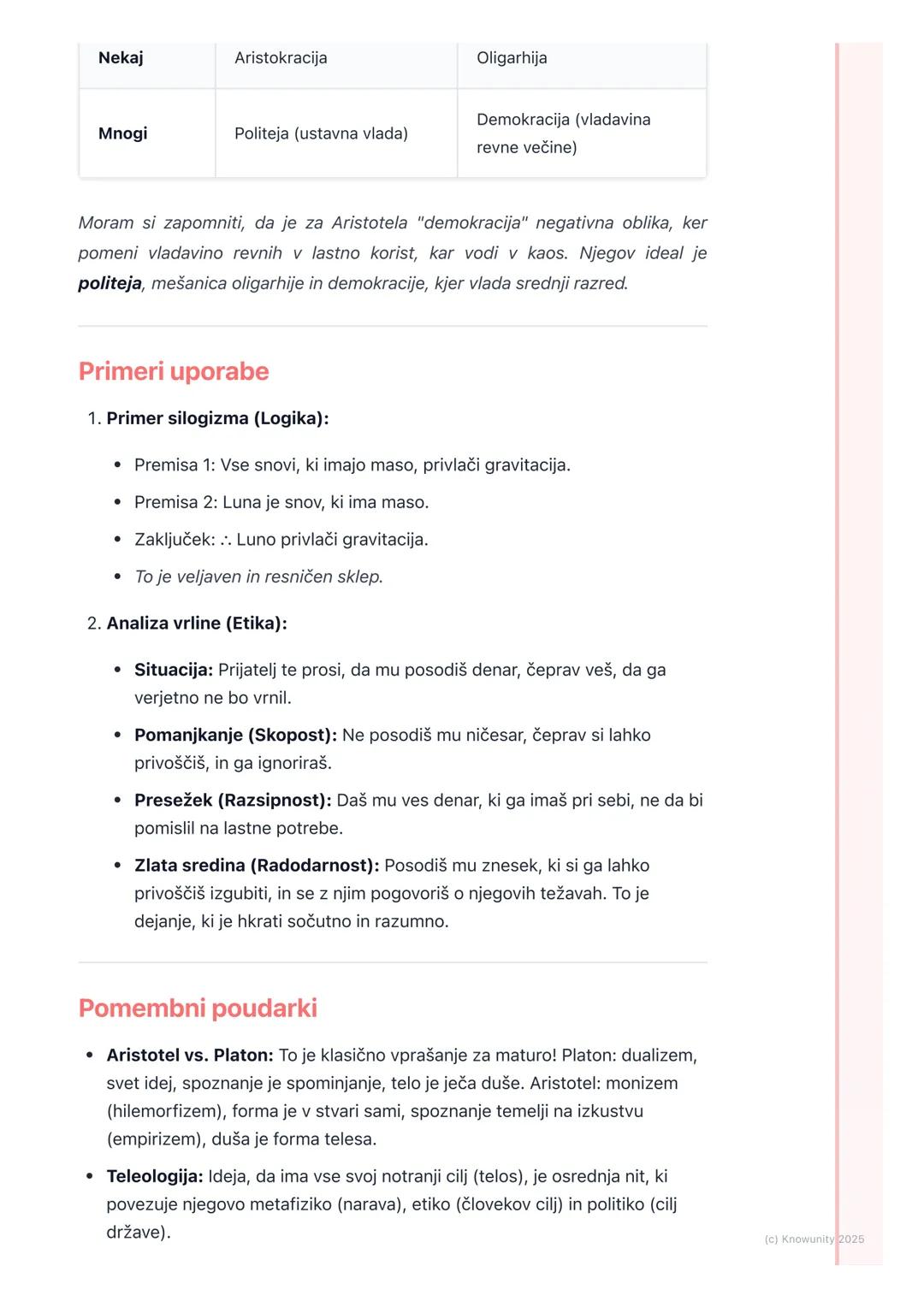 # Aristotel: Logika, metafizika in
etika

Splošni pregled Aristotela

Aristotel je bil Platonov učenec, ampak je razvil popolnoma svoj filoz