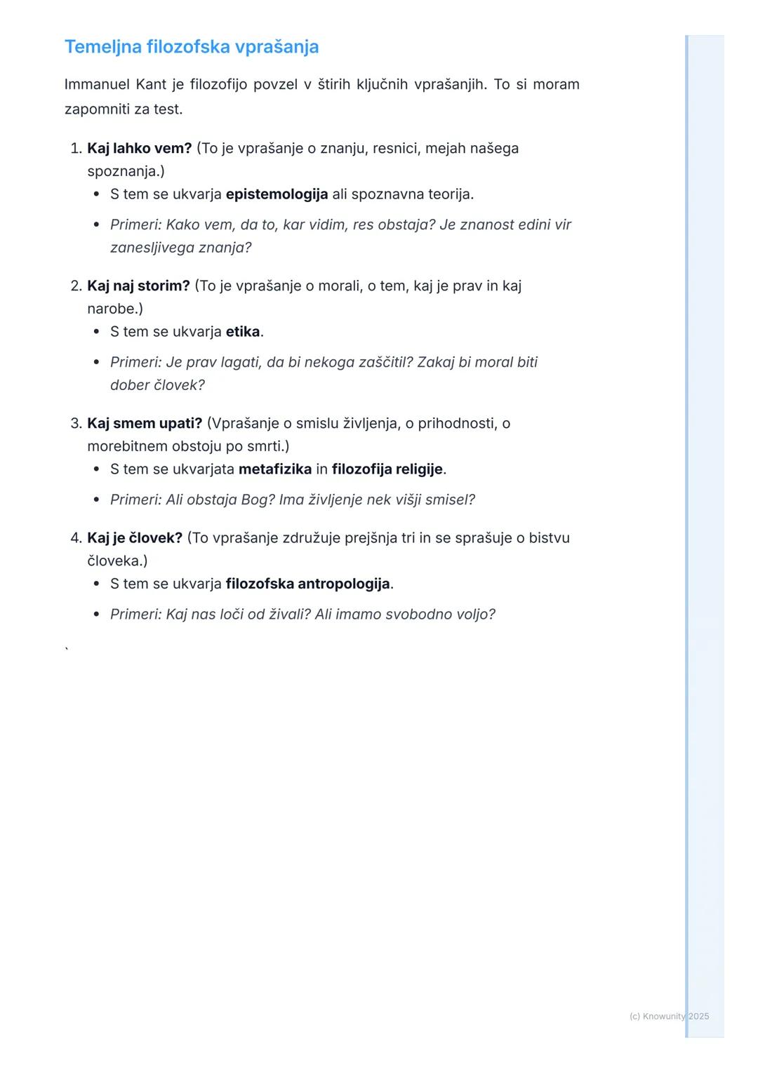 # Kaj je filozofija?

Uvod: Kaj sploh je filozofija?

Filozofija se ukvarja z najbolj temeljnimi vprašanji o svetu, človeku in našem
obstoju