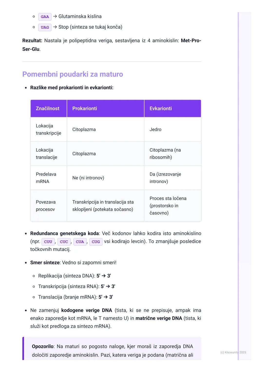 # Potek genskega izražanja

Pregled osrednje dogme molekularne biologije

Osrednja dogma opisuje pretok genetske informacije znotraj biološk