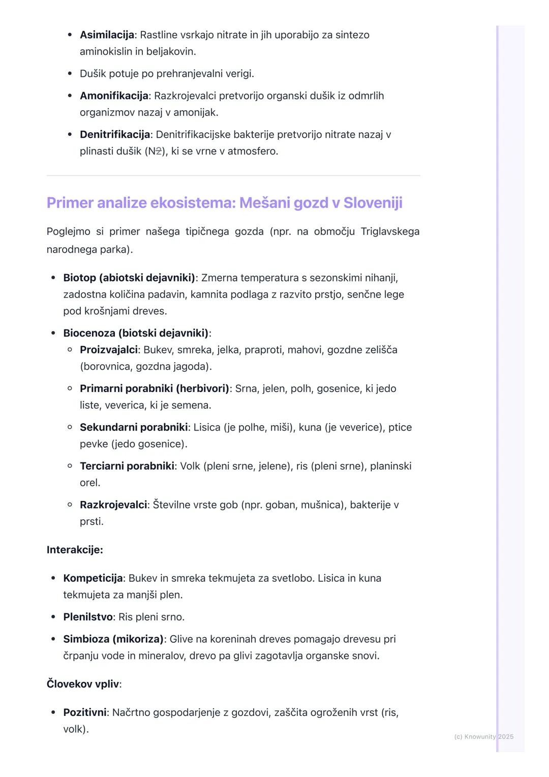 # Ekologija in ekosistemi

Uvod v ekologijo

Ekologija je veda, ki preučuje odnose med živimi bitji (organizmi) ter odnose
med organizmi in 