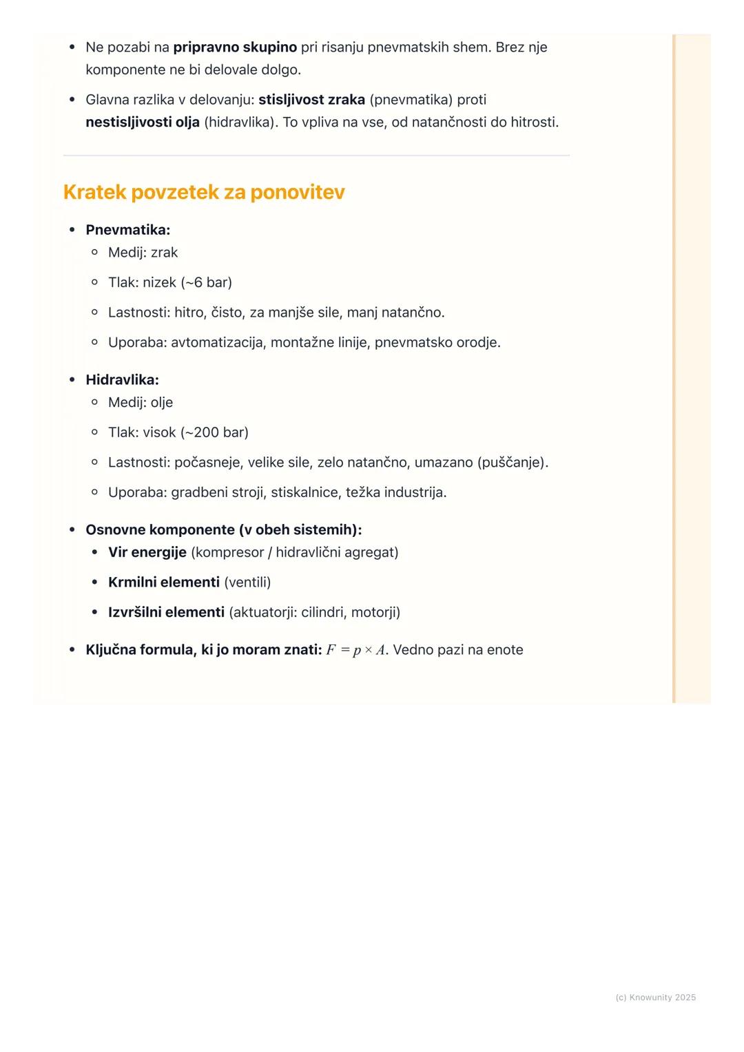 # Pnevmatski in hidravlični
sistemi

Uvod v pnevmatske in hidravlične sisteme

Pnevmatski in hidravlični sistemi so ključni v avtomatizaciji