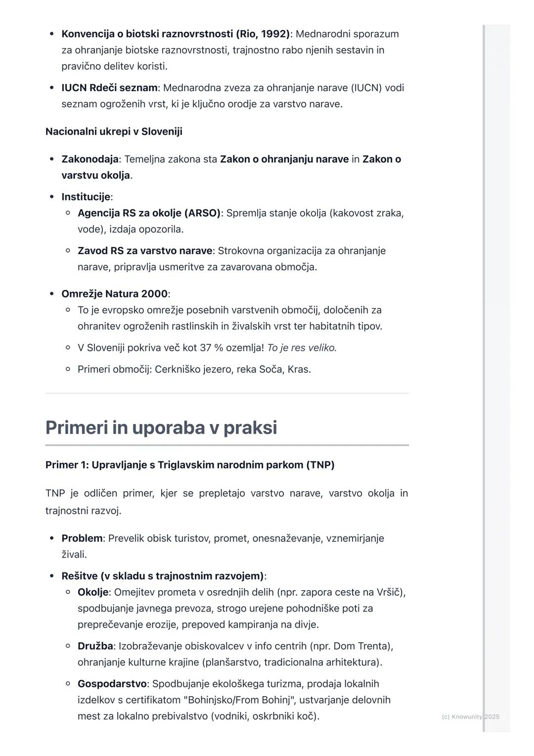 # Varstvo narave in okolja v
Sloveniji in svetu

## Uvod v varstvo narave in okolja

Varstvo narave in okolja je postalo ena najpomembnejših