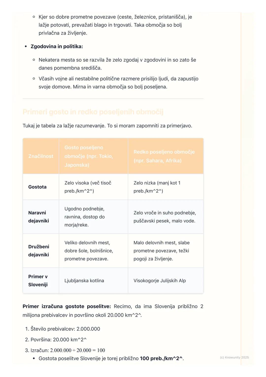 # Razporeditev prebivalstva na
Zemlji

Uvod v razporeditev prebivalstva

Ljudje na Zemlji nismo razporejeni enakomerno. Nekatera območja so 
