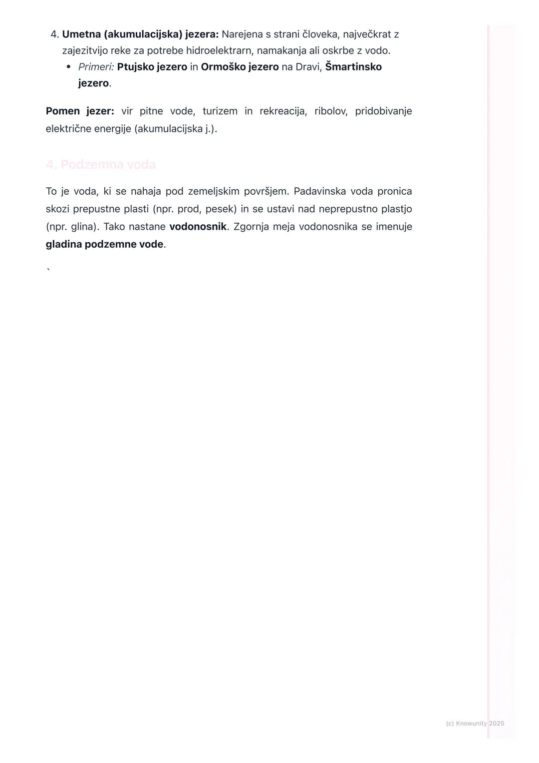 # Celinske vode

Uvod v celinske vode

Celinske vode so vse vode, ki se nahajajo na kopnem. Čeprav predstavljajo le
majhen del vse vode na Z