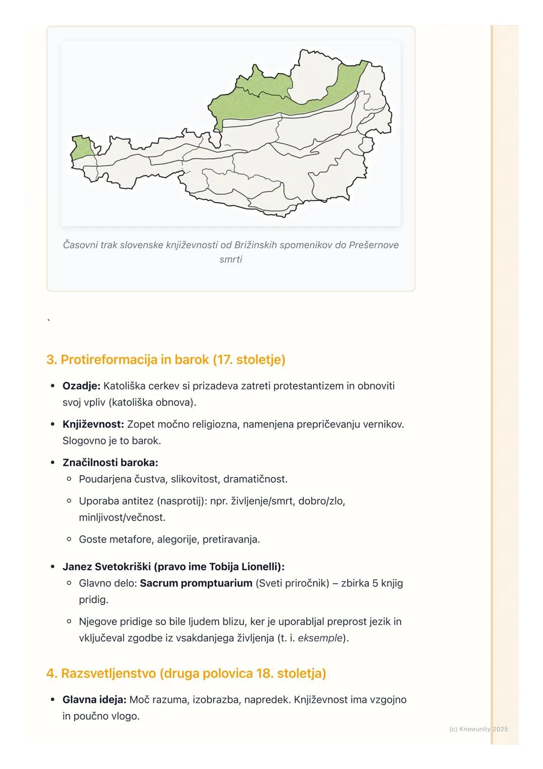 # Od začetkov do romantike

Pregled obdobja od začetkov do romantike

To je temeljno obdobje za razumevanje razvoja slovenskega jezika in
kn