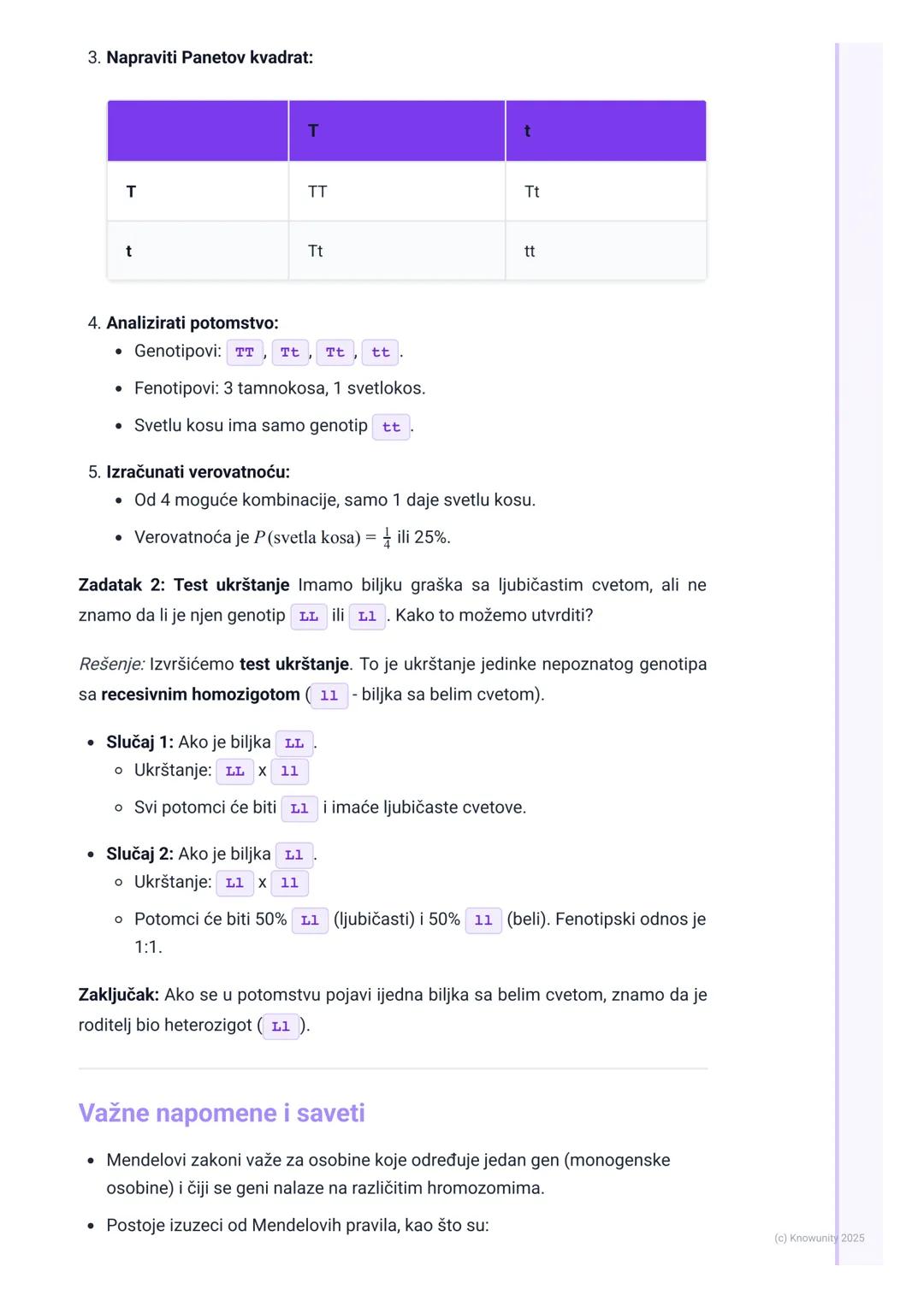 # Mendelovi zakoni nasleđivanja

Uvod u Mendelove zakone

Gregor Mendel, austrijski monah, smatra se "ocem genetike". Sredinom 19. veka
izvo