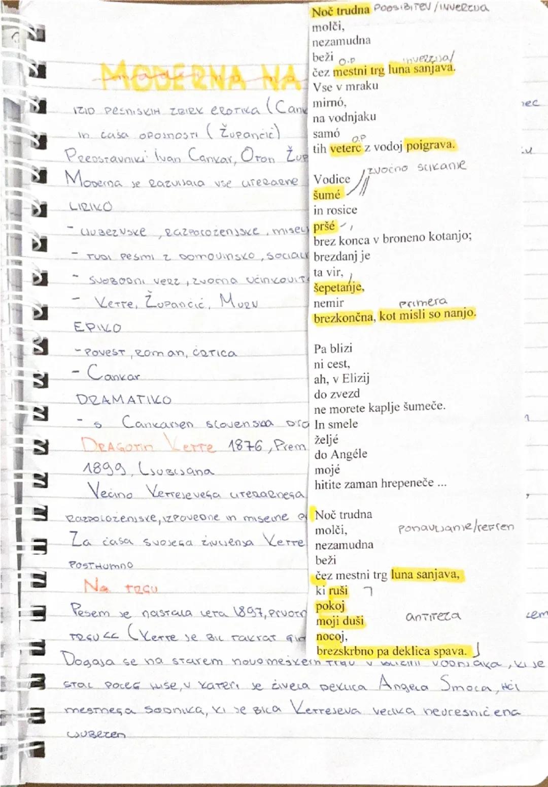 Noč trudna Poos BITEV/INVERTua
molči,
nezamudna
beži op
MODERNA NA čez mestni trg
Vse v mraku
IZID PESNISKIH ZBIRK exotica (Cane mirnó,
In c