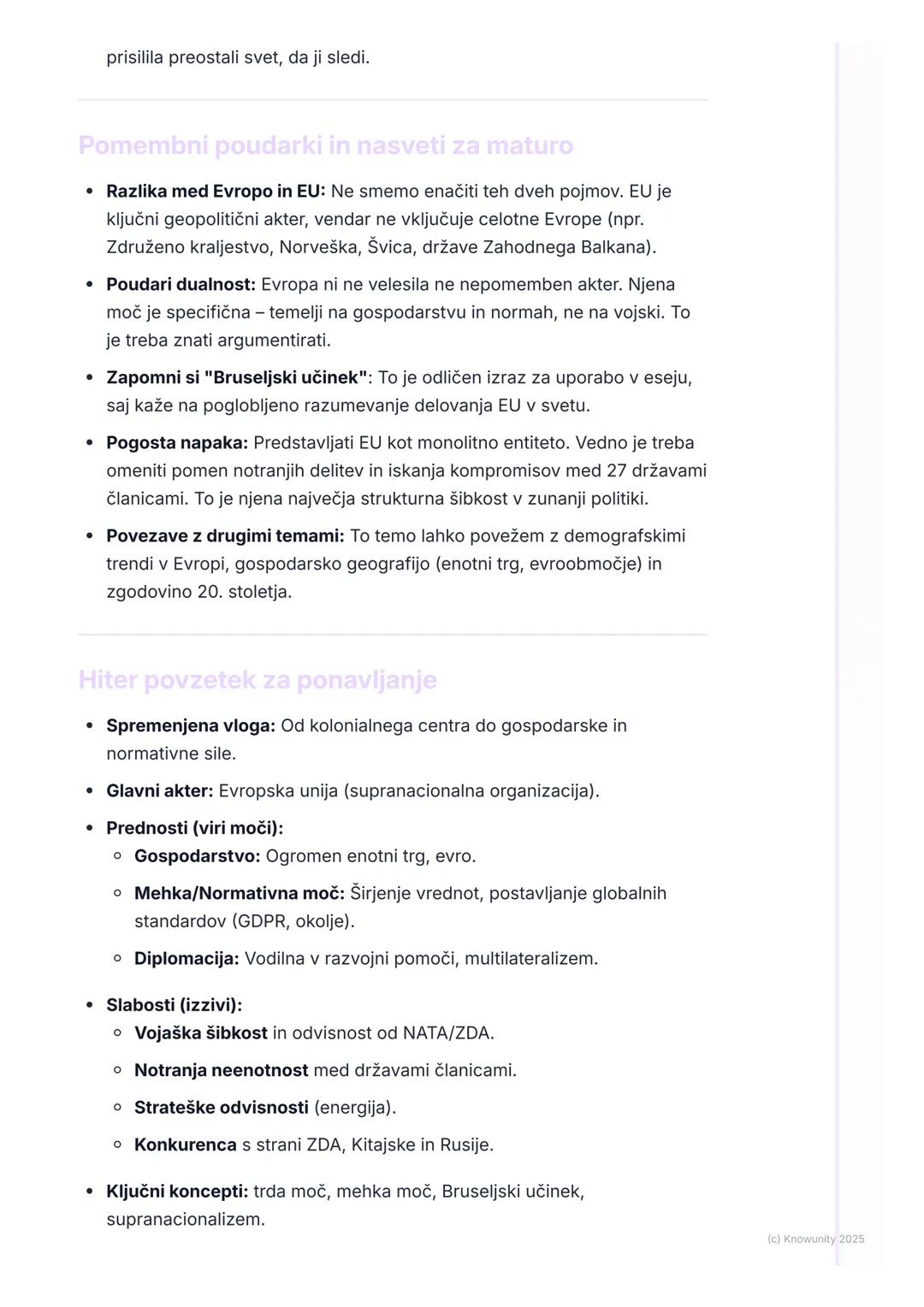 # Geopolitični položaj in vloga
Evrope v svetu

Geopolitični položaj in vloga Evrope v svetu

Evropa danes ni več osrednja svetovna sila, ko
