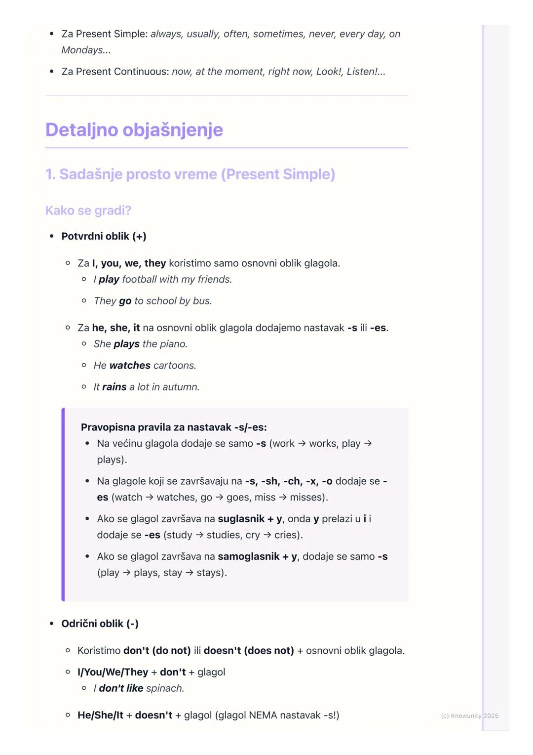 # Sadašnje prosto i trajno vreme
(Present Simple &
Continuous)

Uvod u sadašnja vremena

U engleskom jeziku postoje dva glavna sadašnja vrem