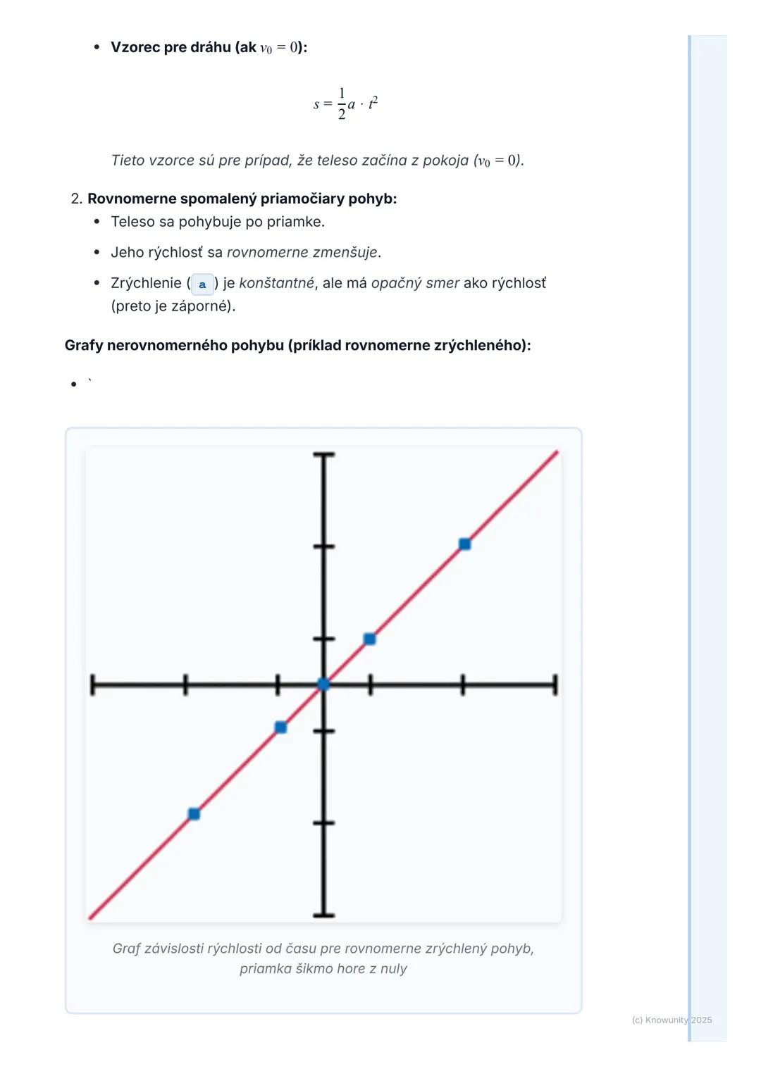 # Kinematika pohybu

## 1. Prehľad kinematiky pohybu

Kinematika pohybu je časť fyziky, ktorá sa zaoberá popisom pohybu telies.
To znamená, 