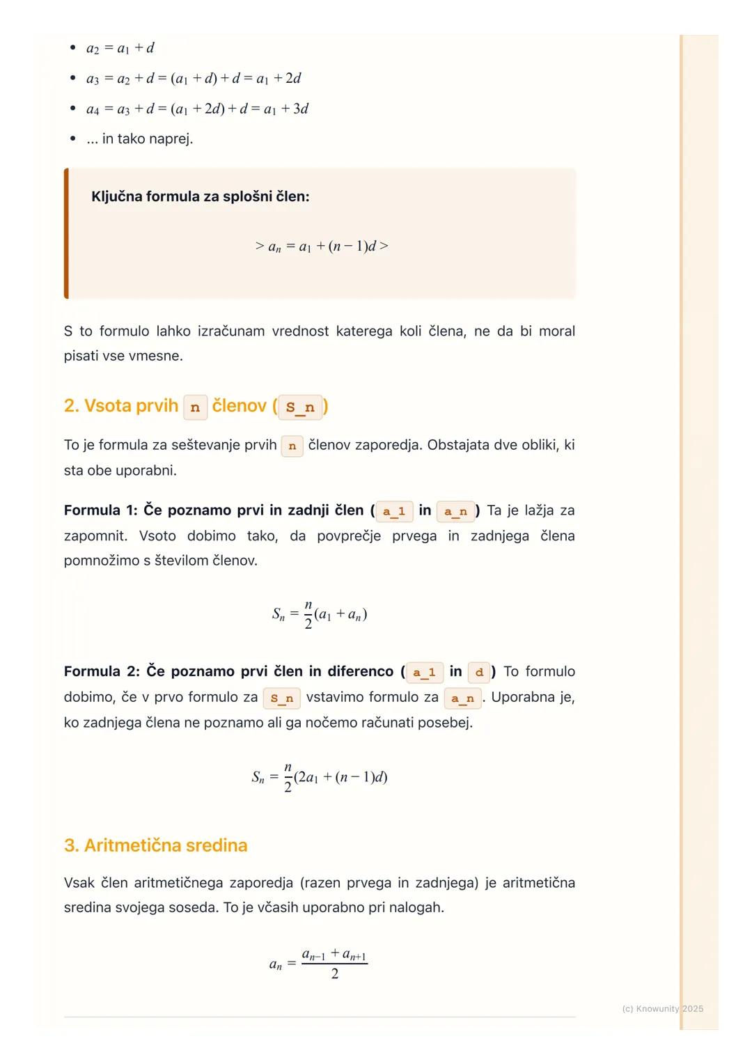 # Aritmetično zaporedje

Kaj je aritmetično zaporedje?

Aritmetično zaporedje je v bistvu zaporedje števil, kjer je razlika med katerima
kol