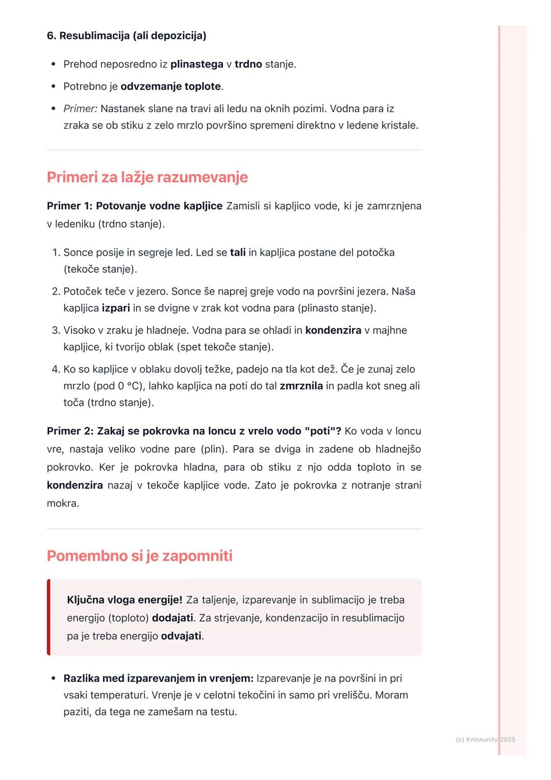 # Agregatna stanja in njihove
spremembe

Agregatna stanja in njihove spremembe

Snovi okoli nas niso vedno v enaki obliki. Voda je lahko led