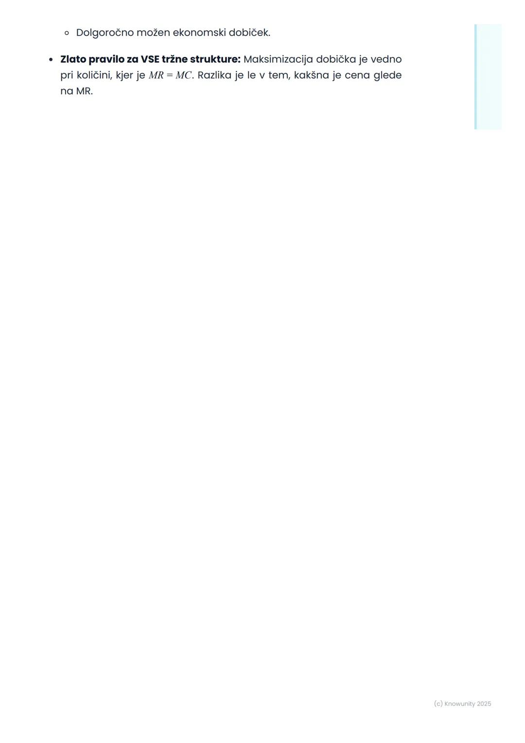 # Tržne strukture

Uvod v tržne strukture

Tržne strukture opisujejo, kako je organiziran nek trg. Gre za to, koliko je
ponudnikov, kakšen j