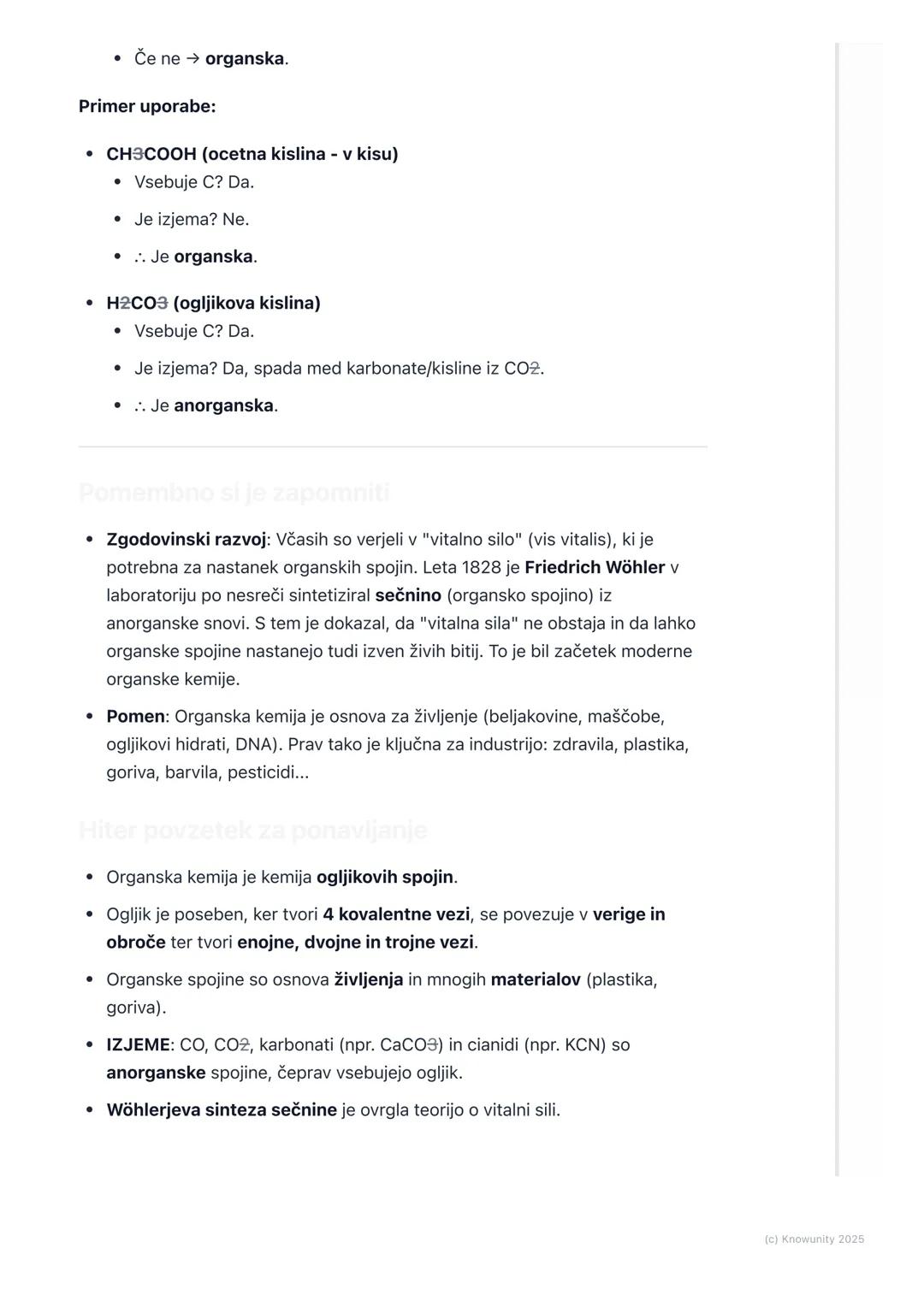 # Kaj je organska kemija?

Kaj je organska kemija?

Organska kemija je veja kemije, ki preučuje ogljikove spojine. Včasih so mislili,
da te 