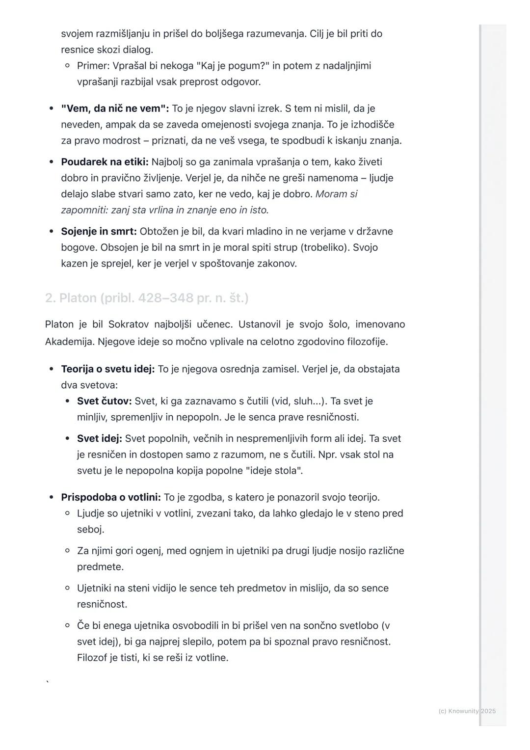 # Antična filozofija

Uvod v antično filozofijo

Antična filozofija se je razvila v stari Grčiji. Filozofi so bili prvi, ki so poskušali
raz