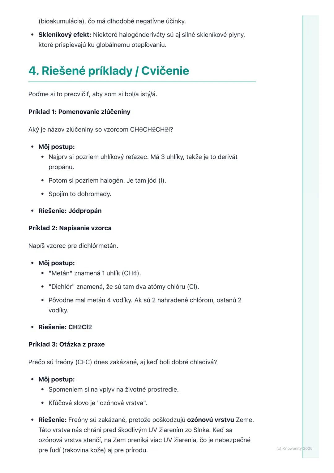 # Halogénderiváty

## 1. Prehľad / Úvod

Takže, dnes sa pozrieme na halogénderiváty. Sú to organické zlúčeniny, čo
znamená, že obsahujú uhlí