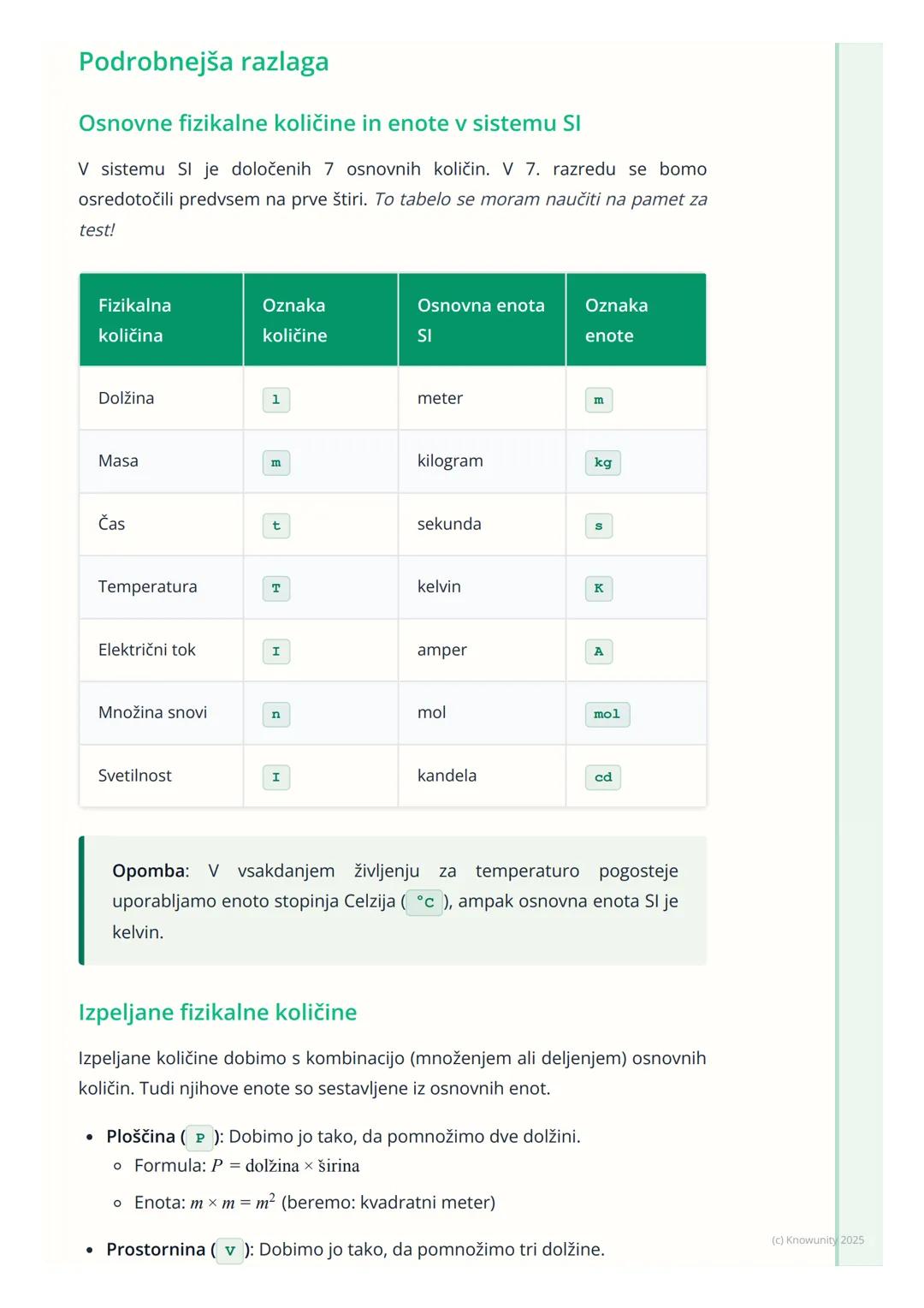 # Fizikalne količine in enote

Uvod v fizikalne količine in enote

V fiziki poskušamo razumeti in opisati svet okoli nas. Da bi bili natančn