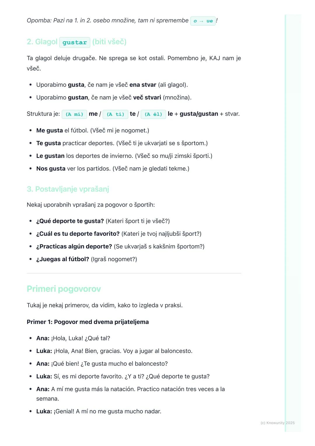# Športi

Uvod v športe

V tej snovi se bomo naučili, kako se v španščini pogovarjamo o športih. To je
pomembno, ker so športi del prostega 
