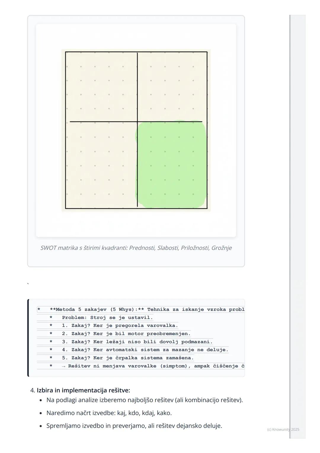 # Metode reševanja problemov
in kreativnost

Uvod v reševanje problemov

To je osnova za vsako projektno delo v tehniki. Brez dobre metode z