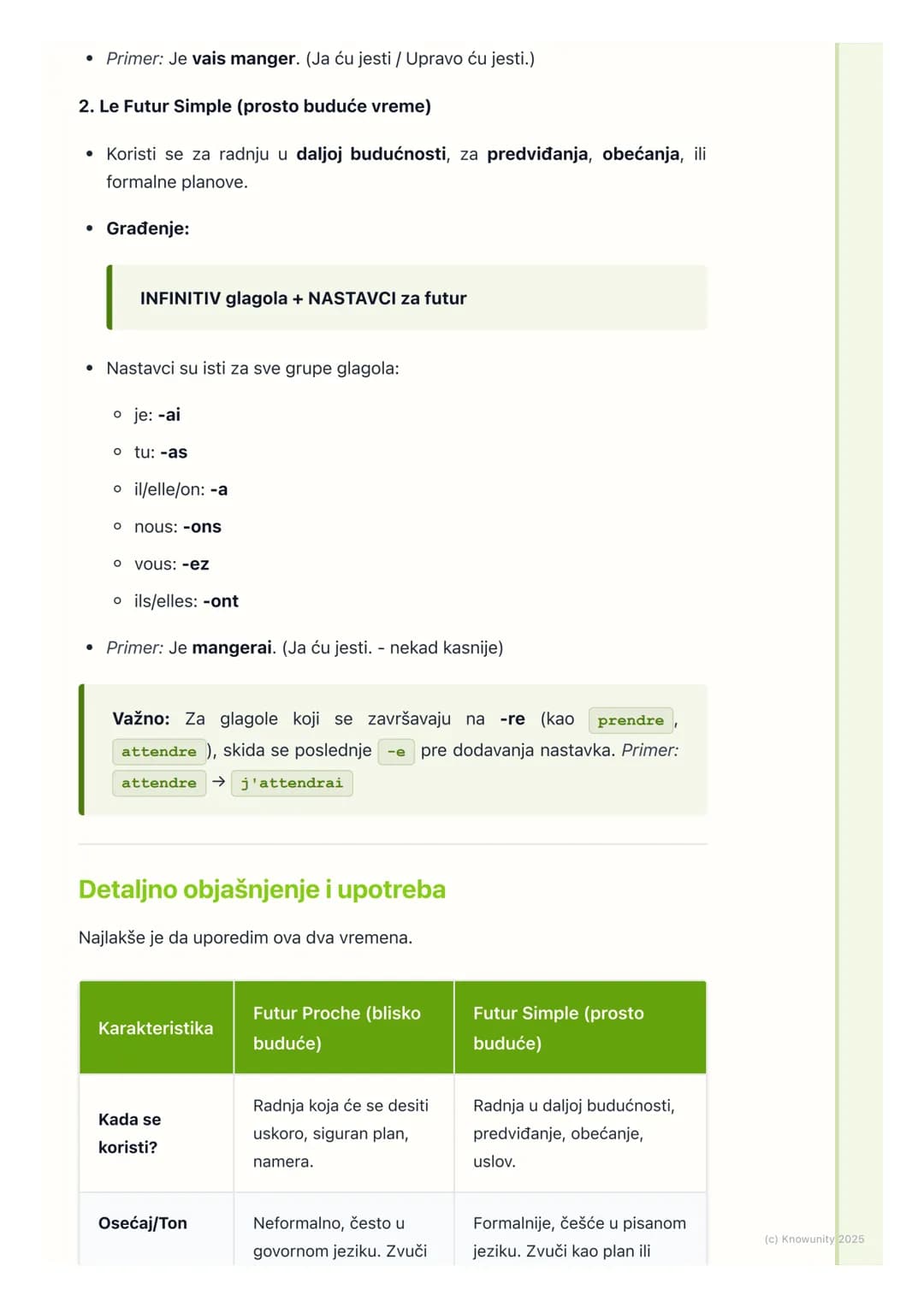 # Buduće vreme (Futur Simple) i
blisko buduće vreme (Futur
Proche) - ponavljanje i
produbljivanje

Uvod u buduća vremena

U francuskom jezik