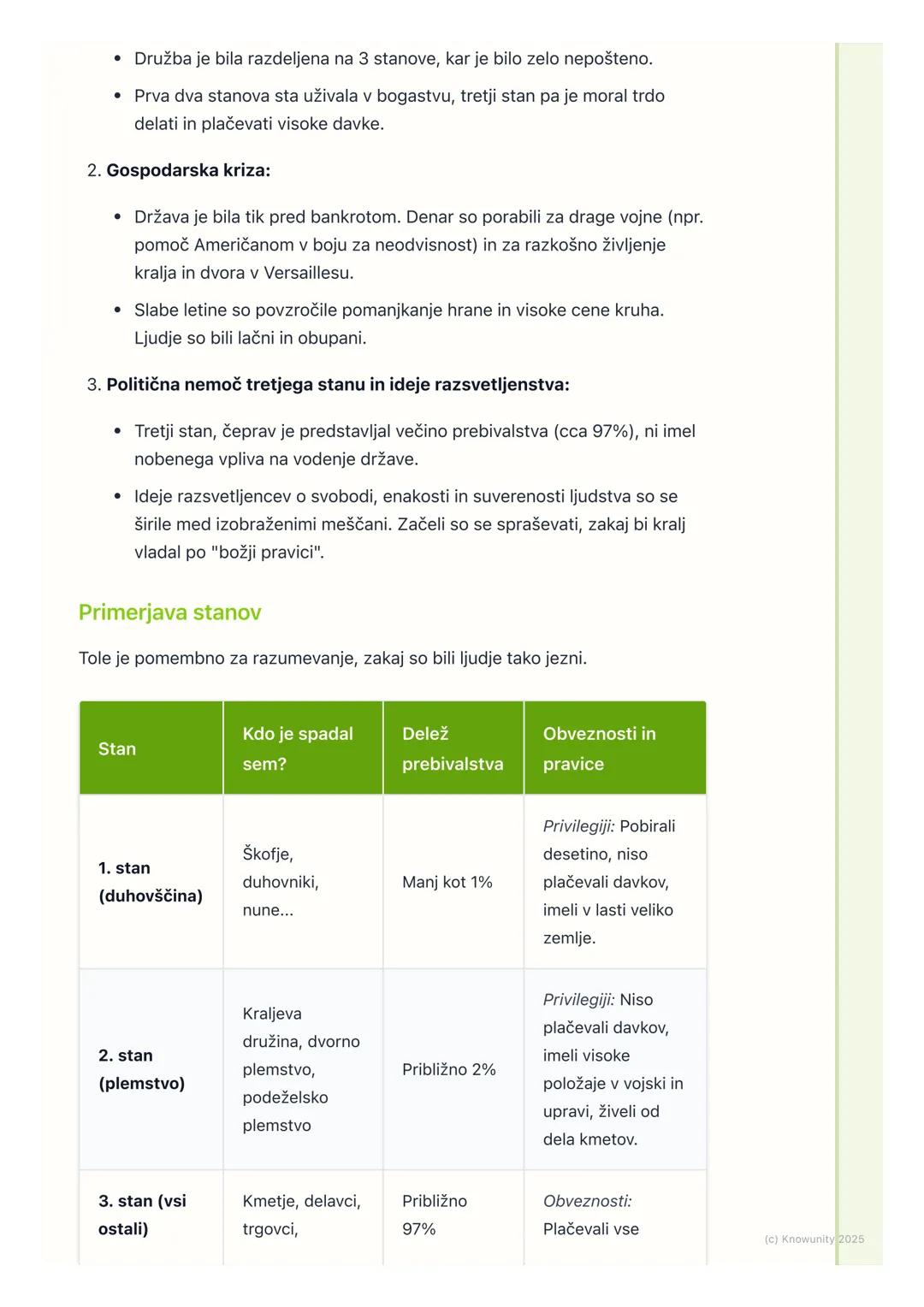 # Francoska revolucija: vzroki in potek

Stanje v Franciji pred revolucijo

Francija je bila v 18. stoletju ena najmočnejših držav v Evropi,