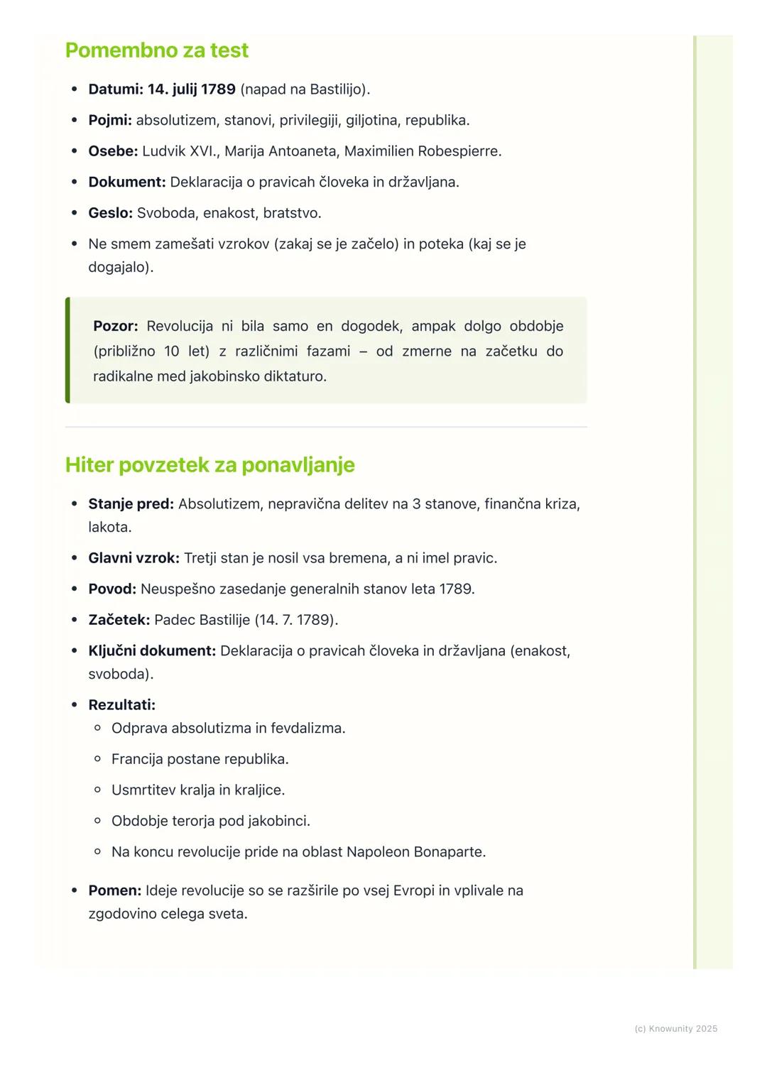 # Francoska revolucija: vzroki in potek

Stanje v Franciji pred revolucijo

Francija je bila v 18. stoletju ena najmočnejših držav v Evropi,