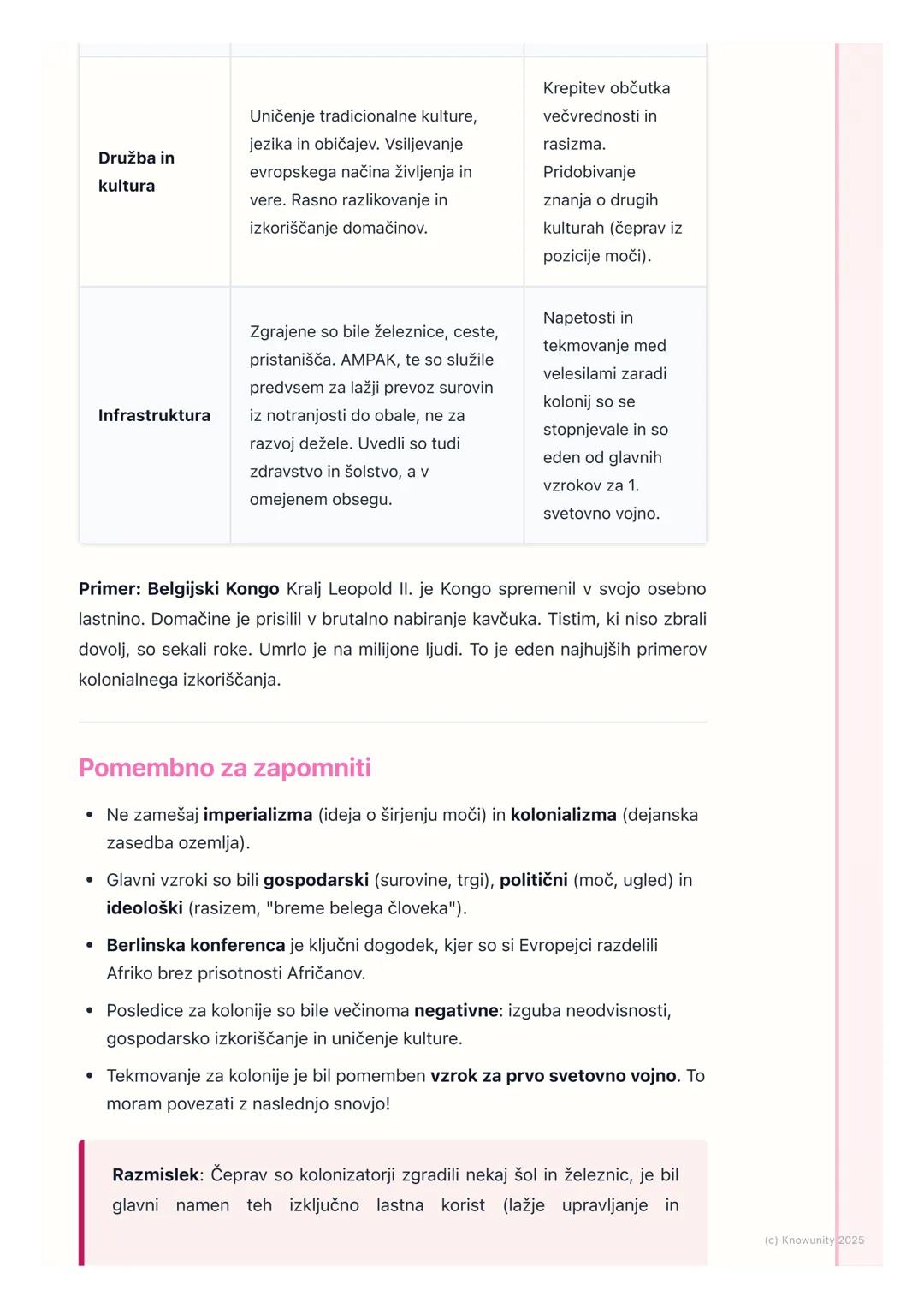 # Kolonializem in imperializem

Kolonializem in imperializem

To je obdobje v 19. stoletju, ko so močne evropske države (imenovane
velesile)