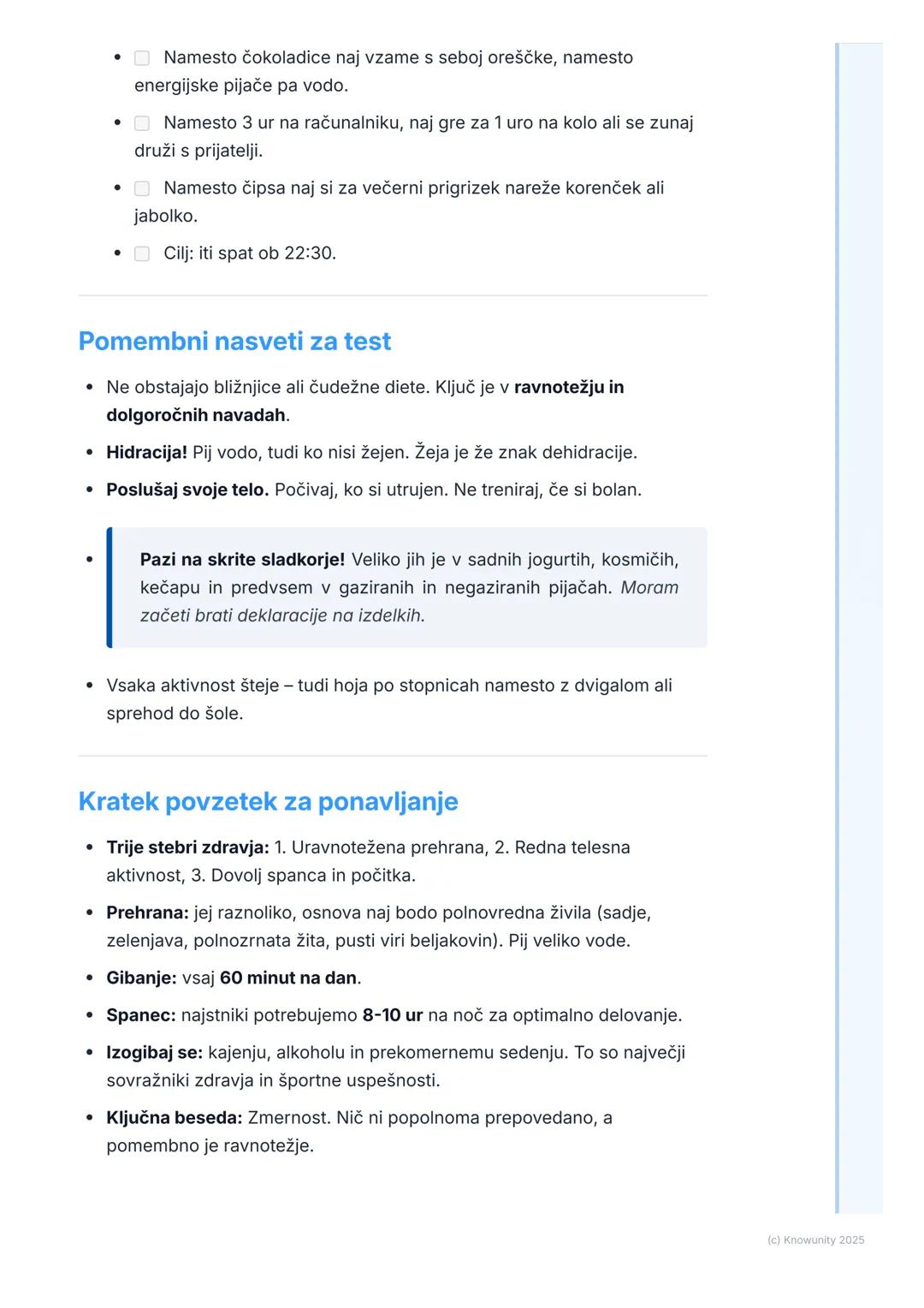 # Zdrav življenjski slog in telesna
aktivnost

Uvod v zdrav življenjski slog

Zdrav življenjski slog ni samo ukvarjanje s športom, ampak je 