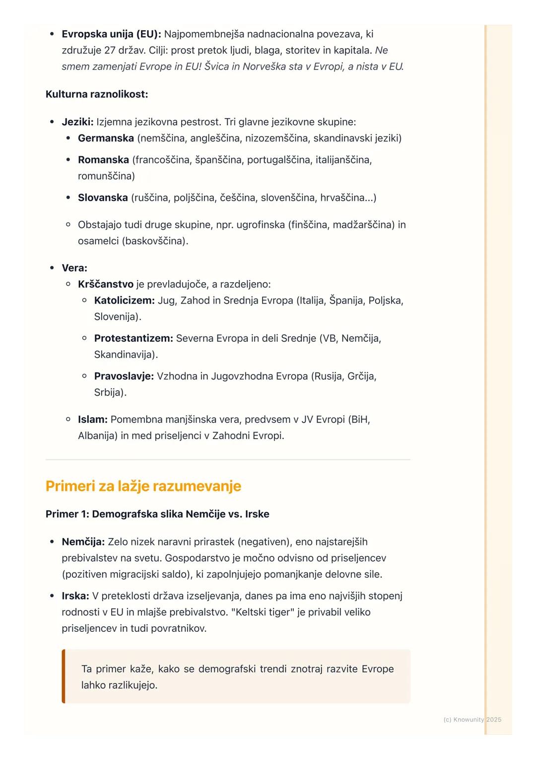 # Družbenogeografske
značilnosti Evrope

Uvod v družbenogeografske značilnosti Evrope

Evropa je celina z zelo pestro in zapleteno družbeno 